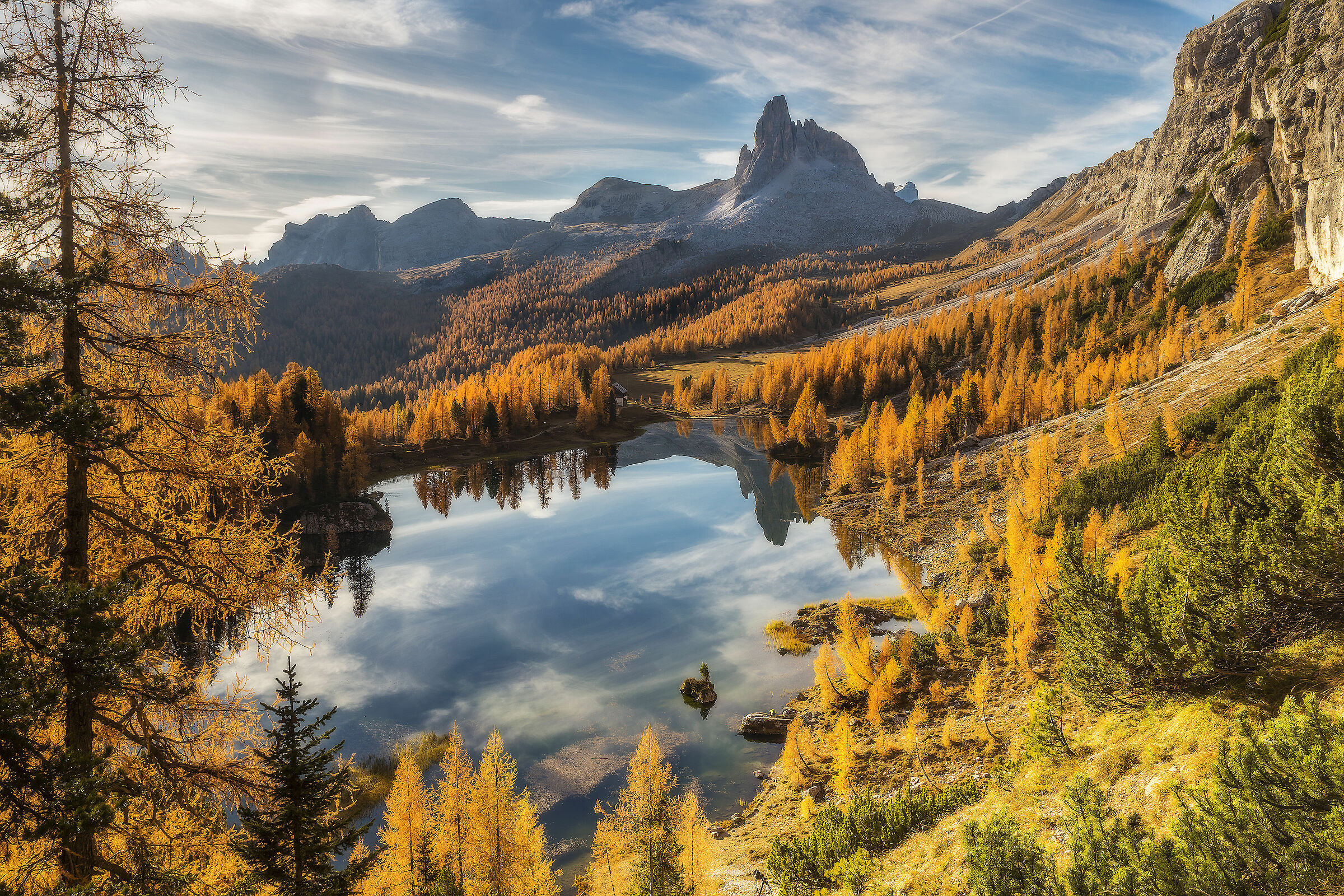 autunno a Croda da Lago