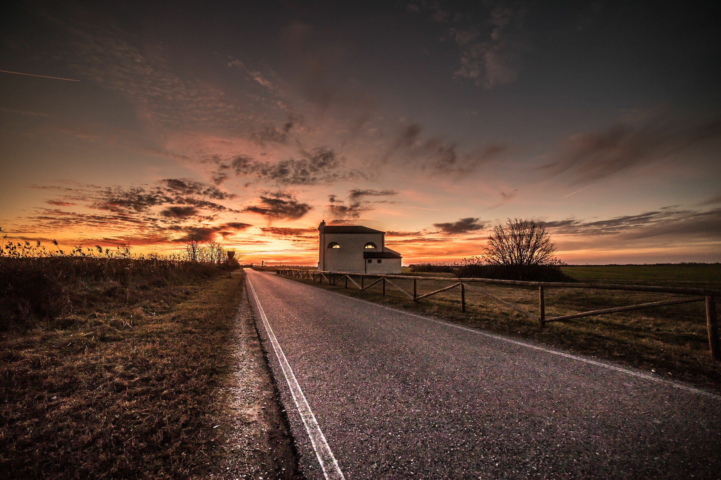 Church of Moceniga (RO) Rosolina sea