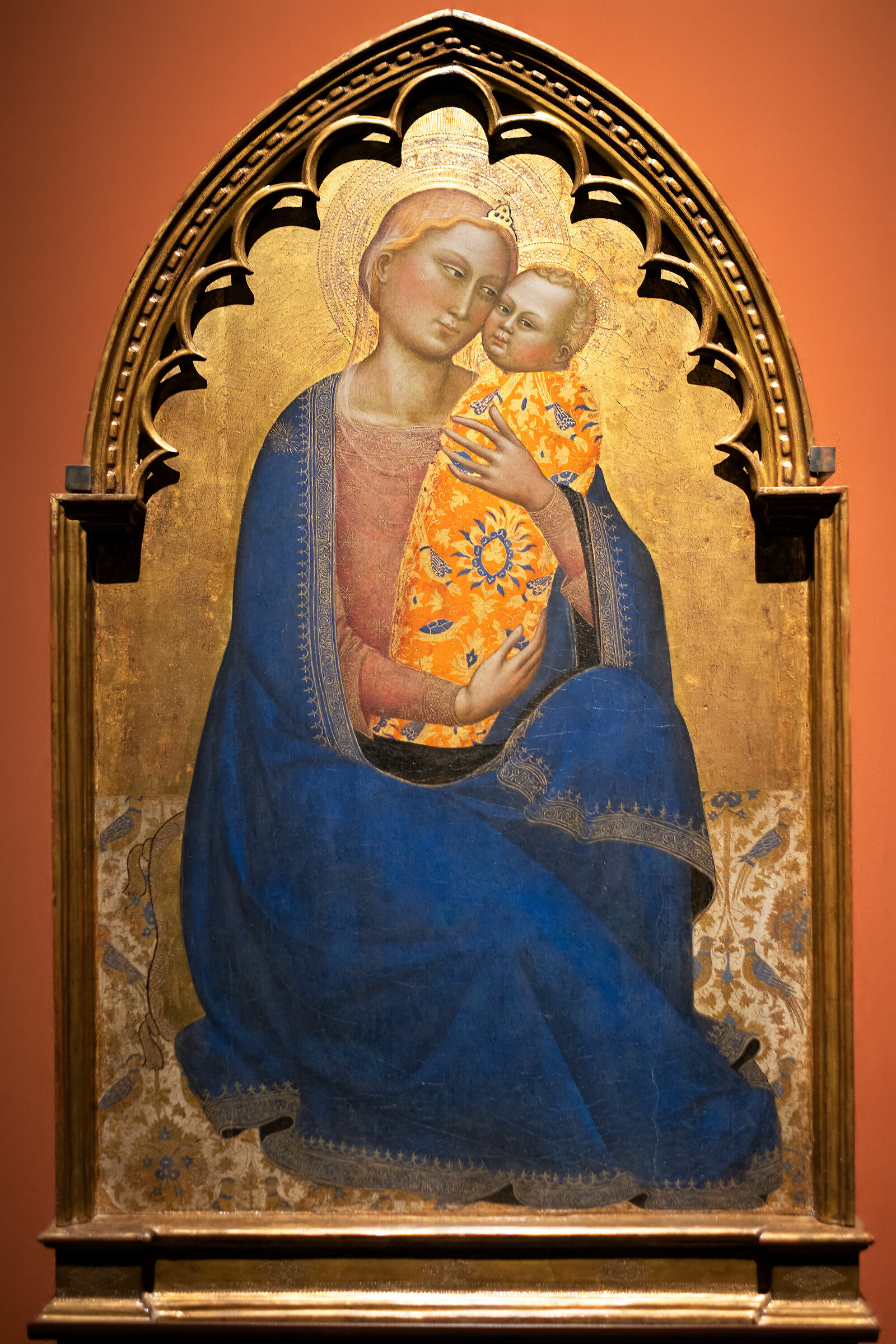 Madonna dell'umiltà - Jacopo di Cione (detto Orca...
