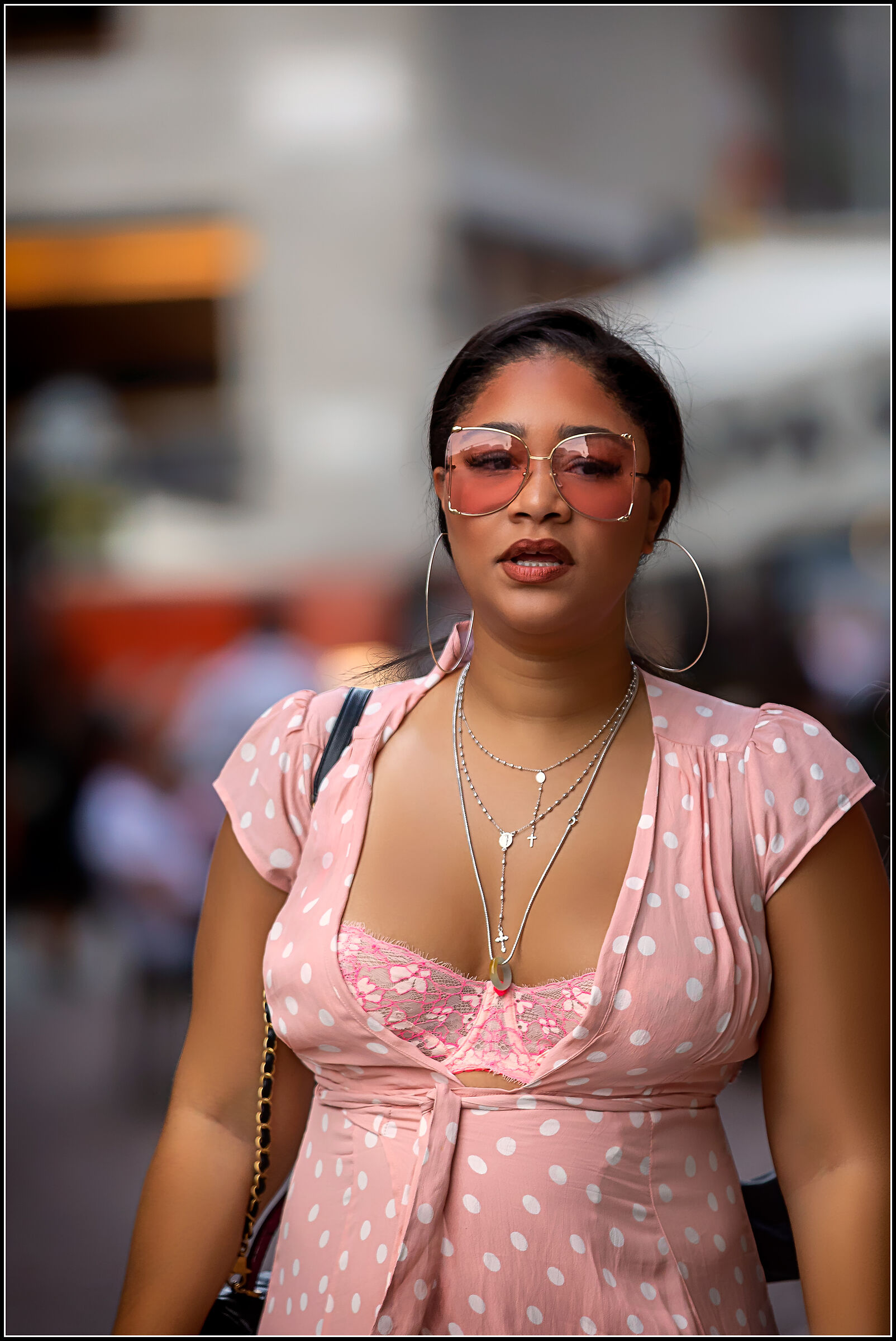 Milan street portrait