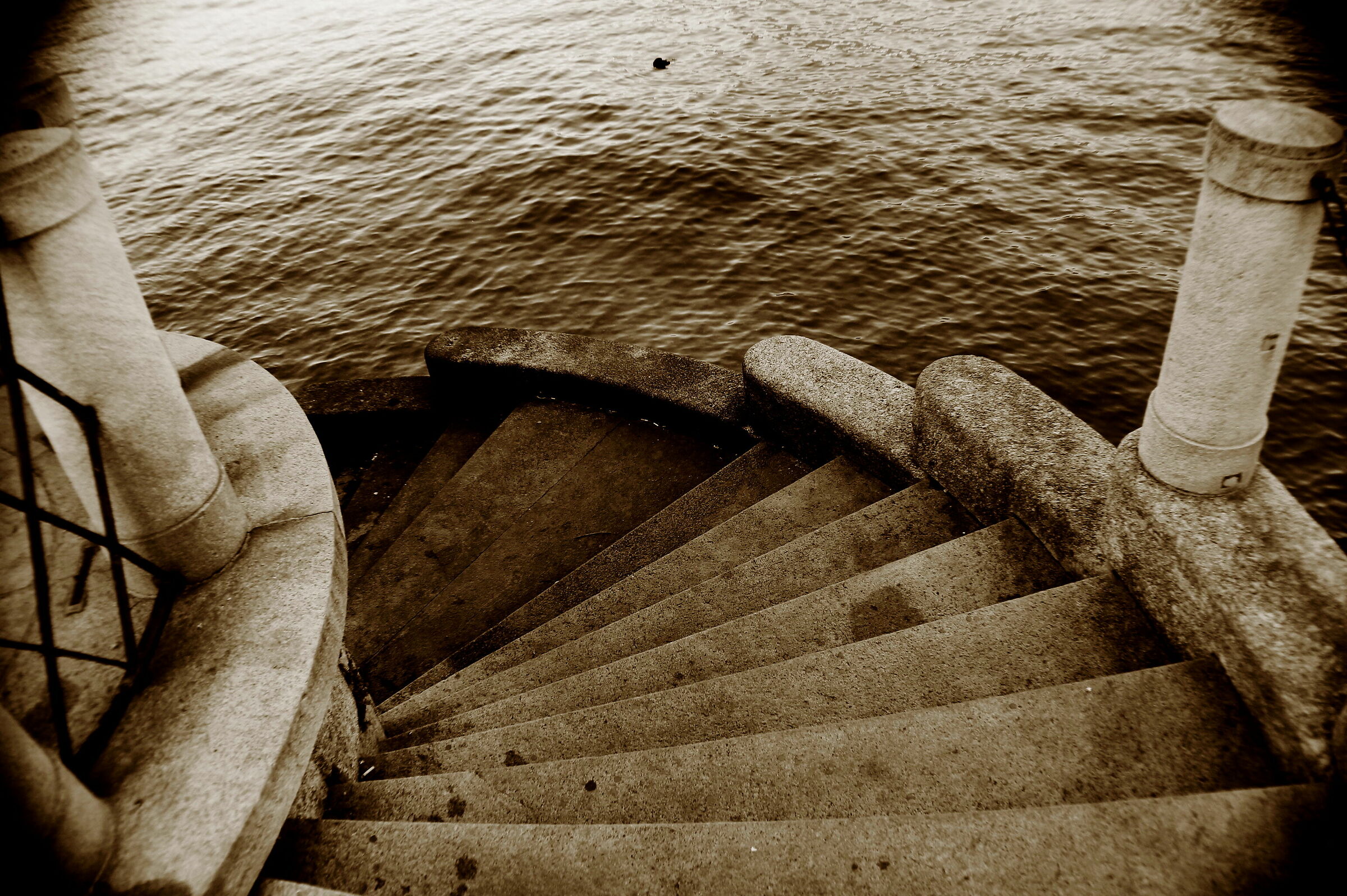 goin' down into the lake