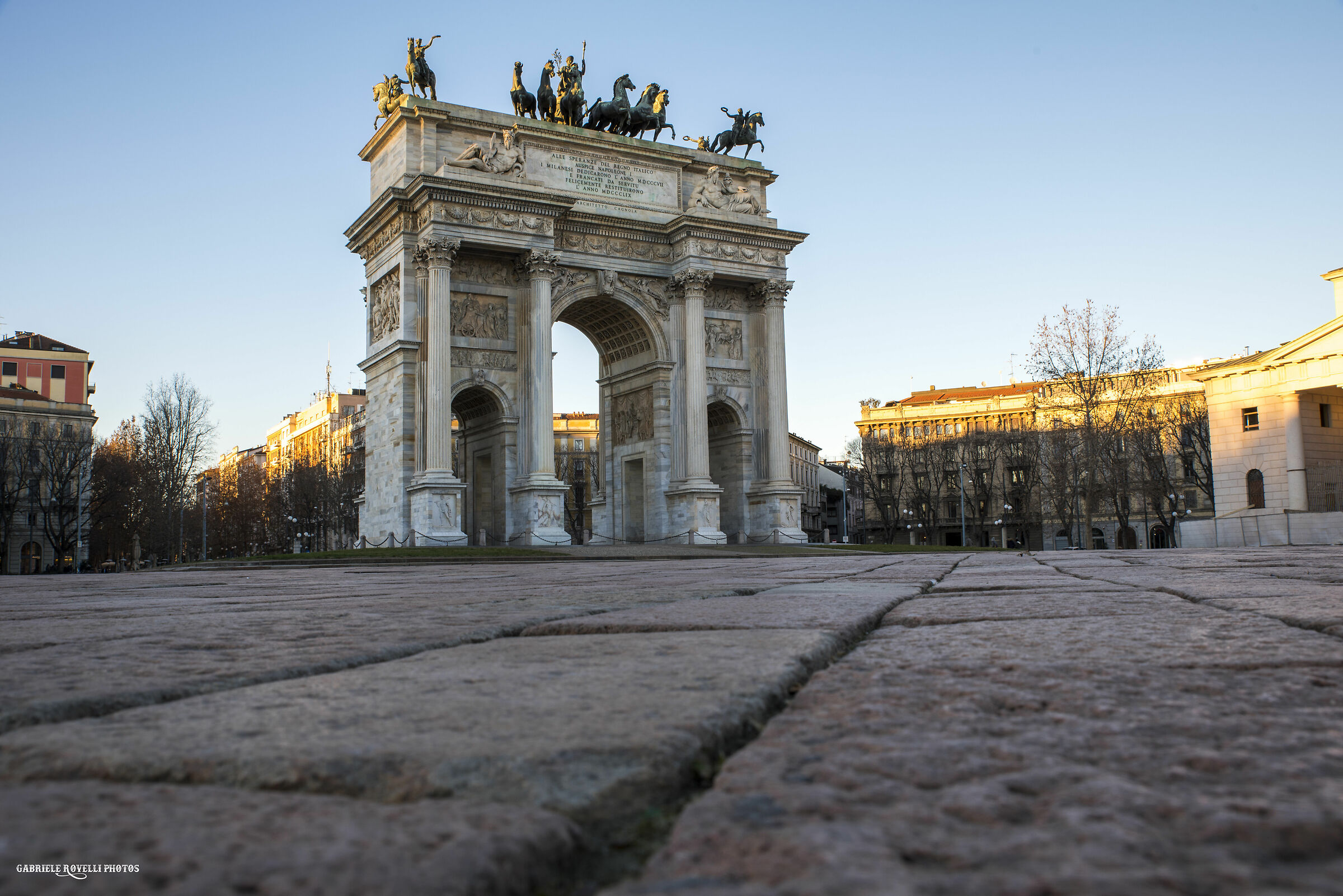 Arco della pace di Milano