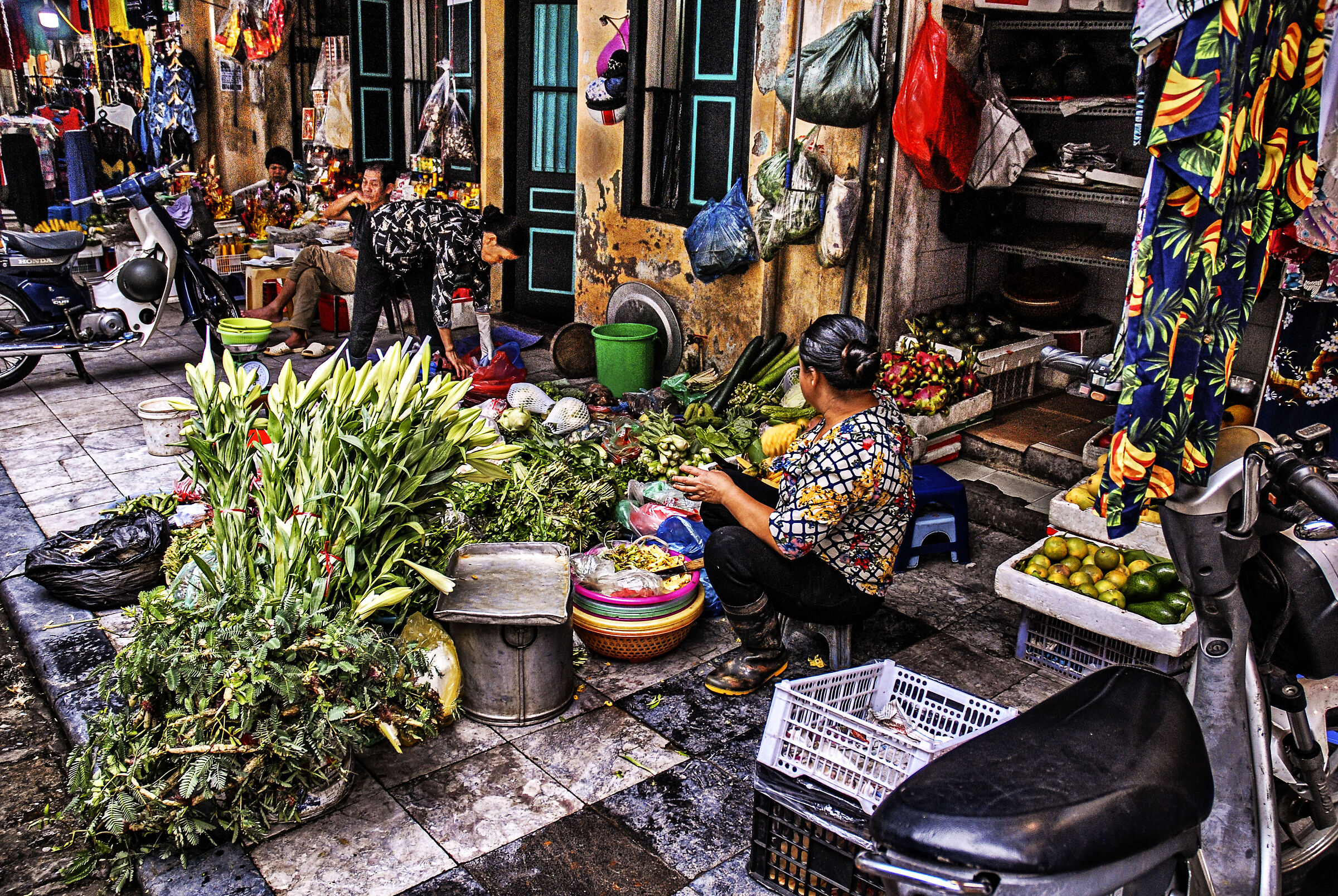 on the streets of hanoi