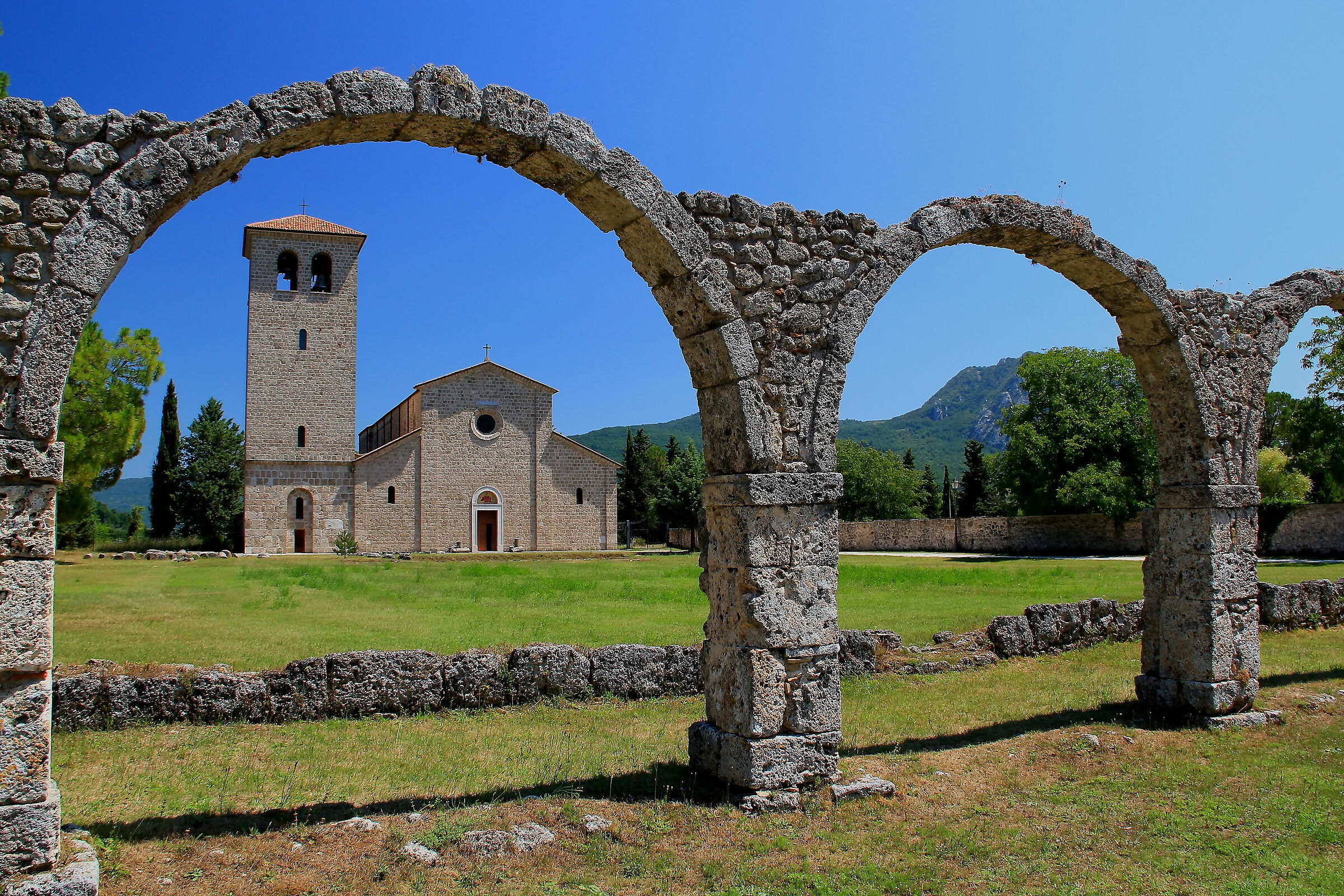St Vincent's Abbey at the Volturno