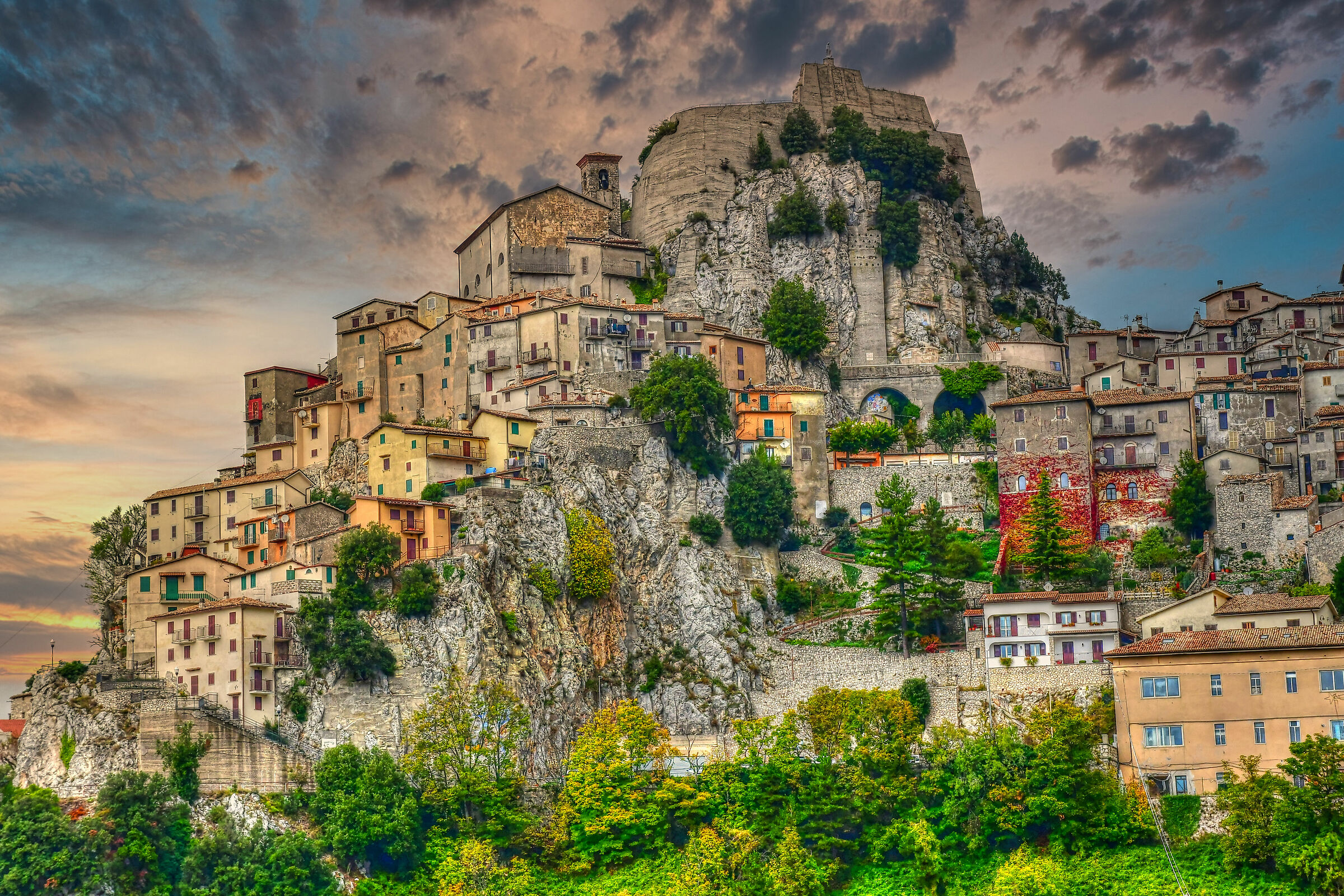 La montagna diventata paese
