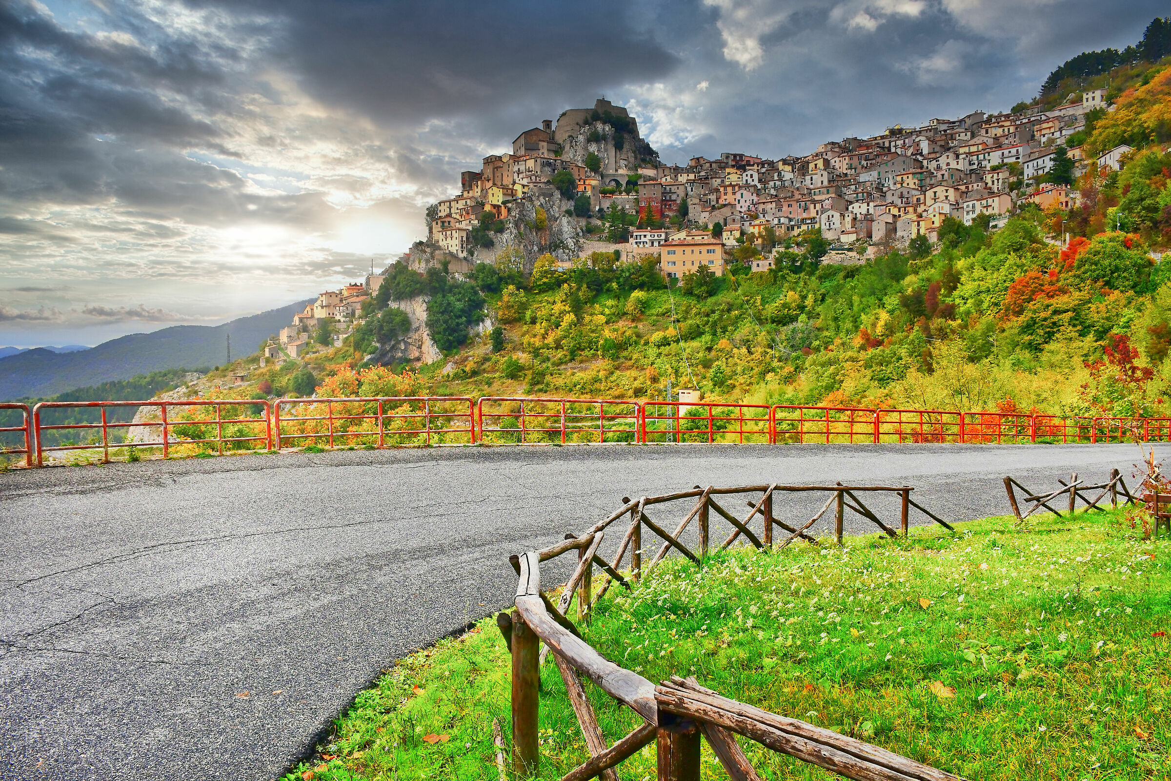 Sguardo verso il paese