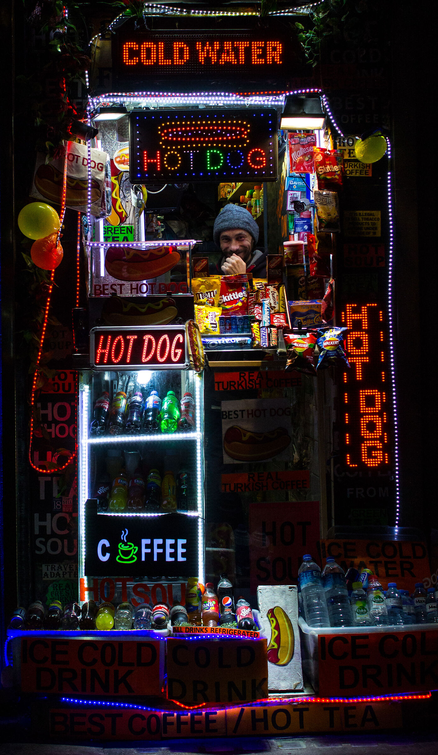 Hot dog man!