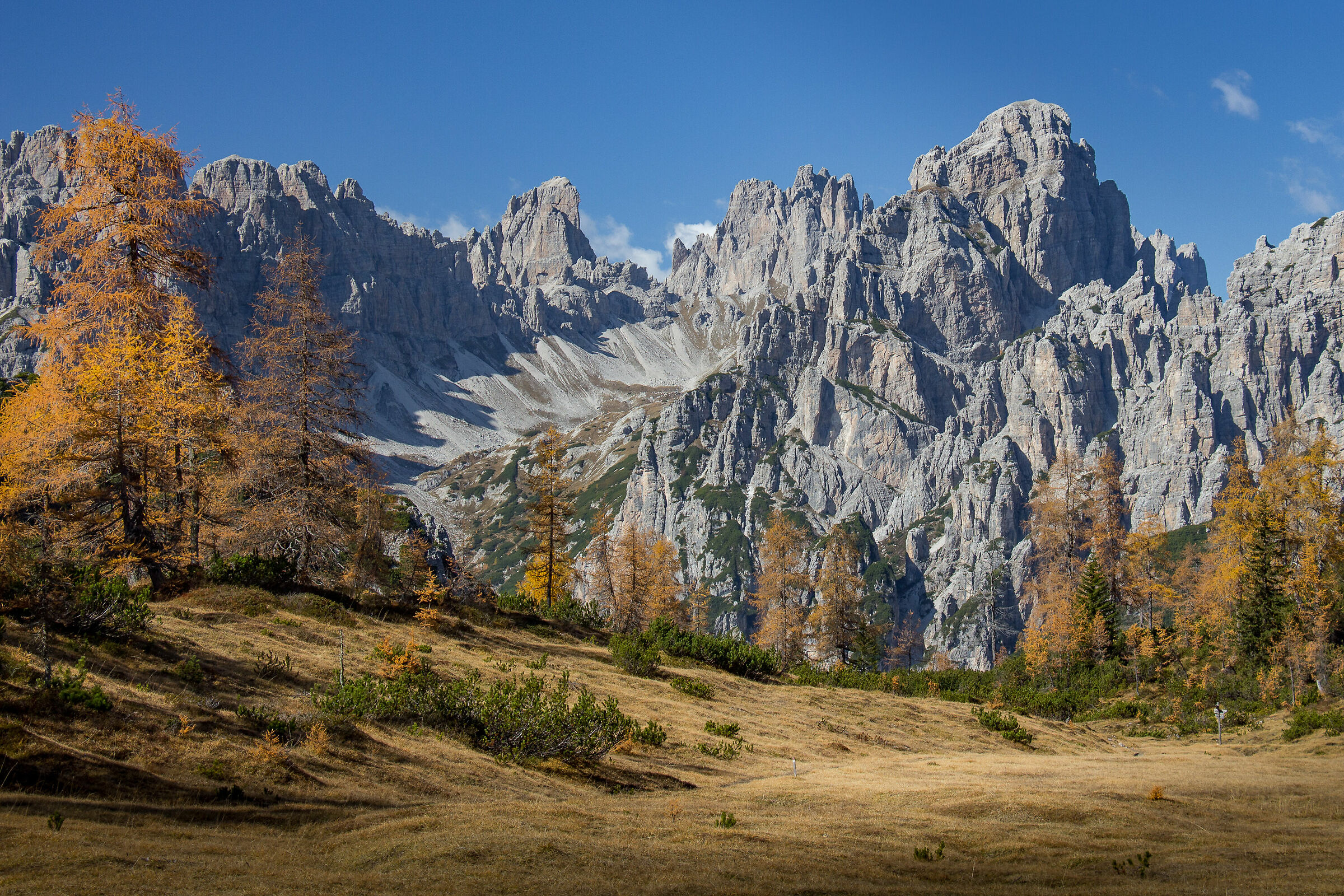 Autumn in the Friulian Dolomites