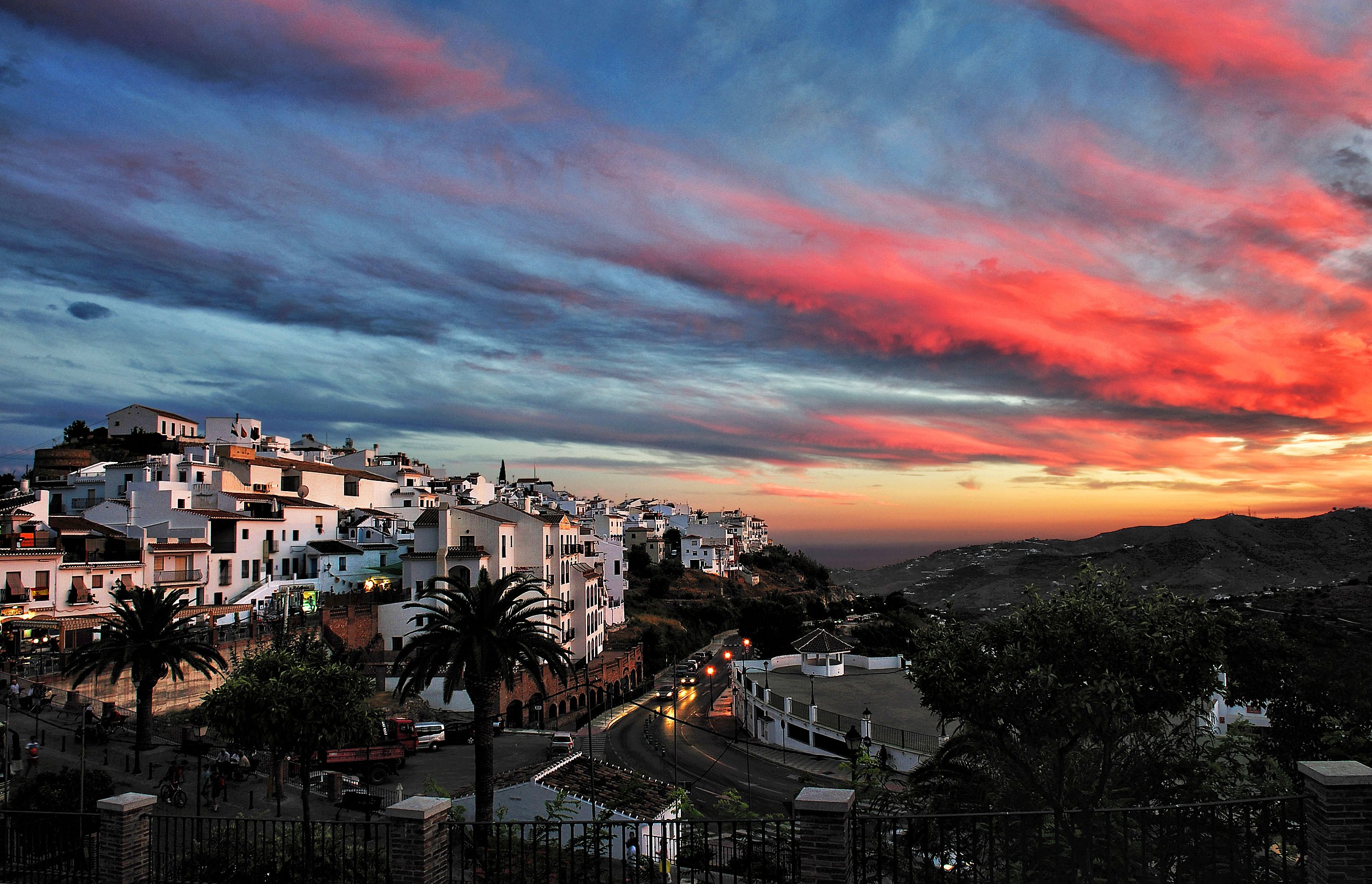 Last night in Frigiliana (Adalusia)