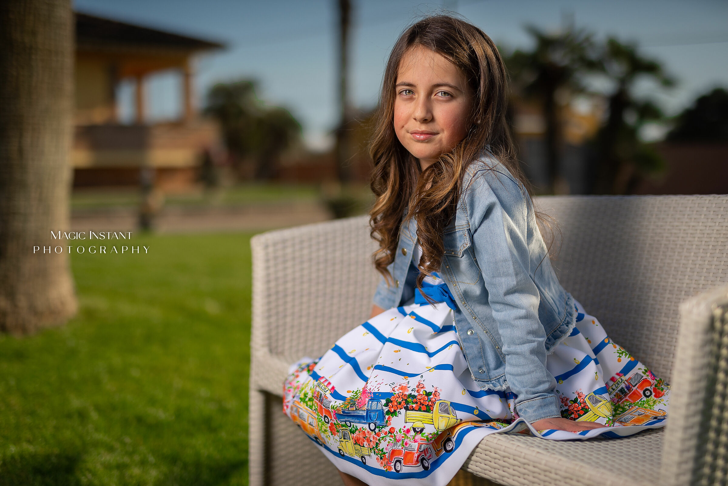 Portrait of Fashion Girl