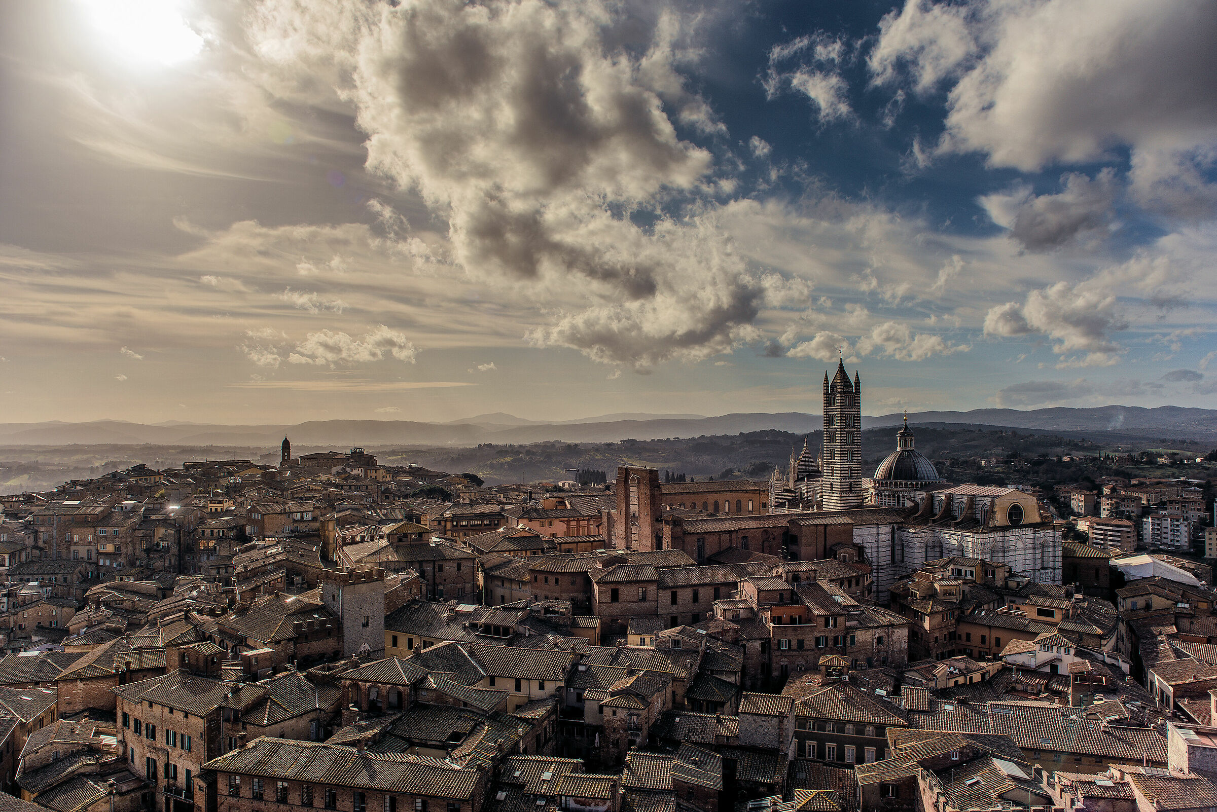 Siena dalla Torre del Mangia