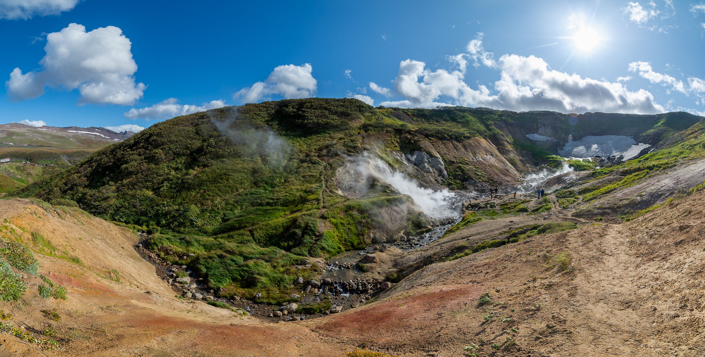 Piccola valle di Geyser. Kamchatka