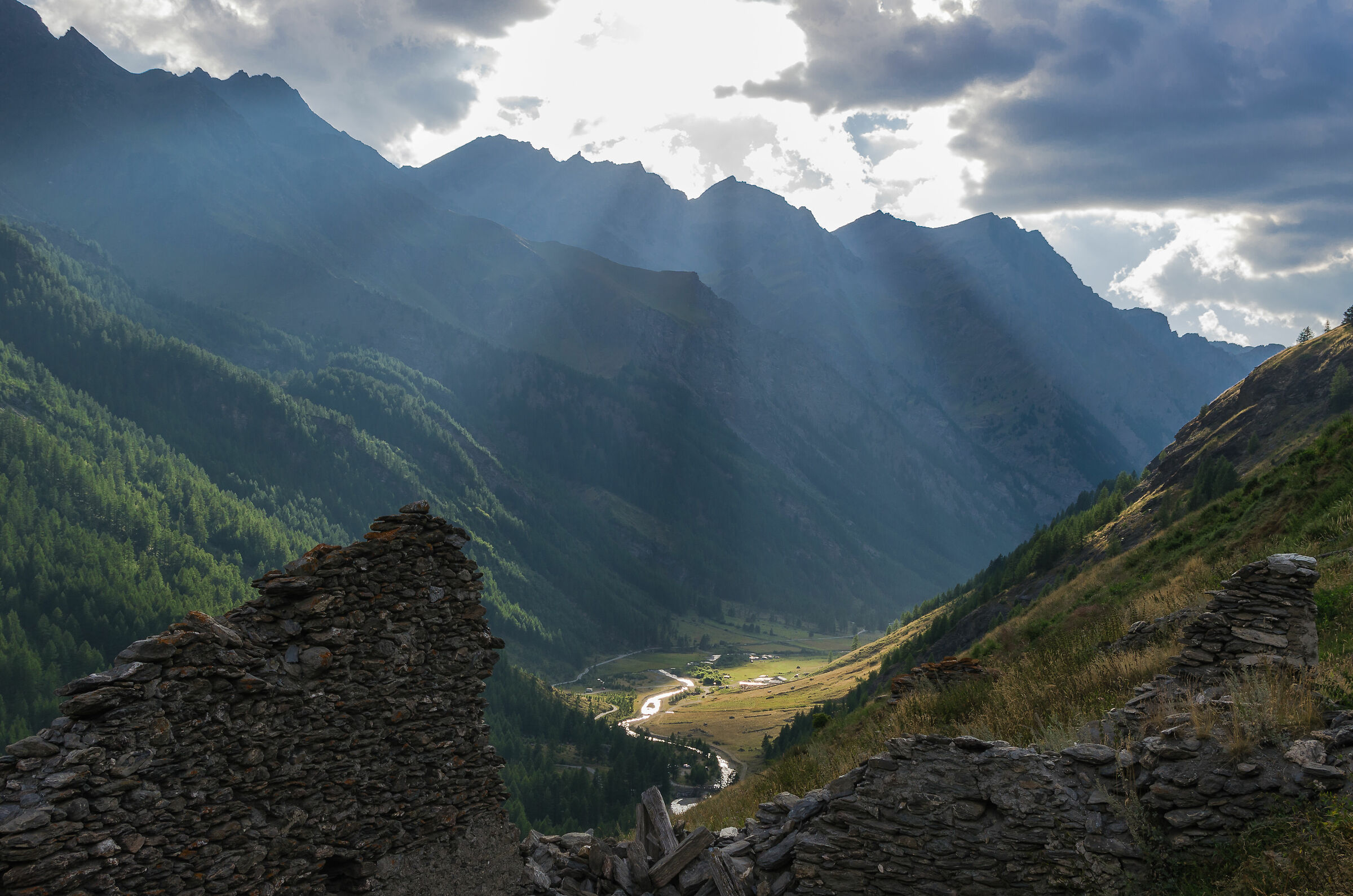 From the Argentera Valley