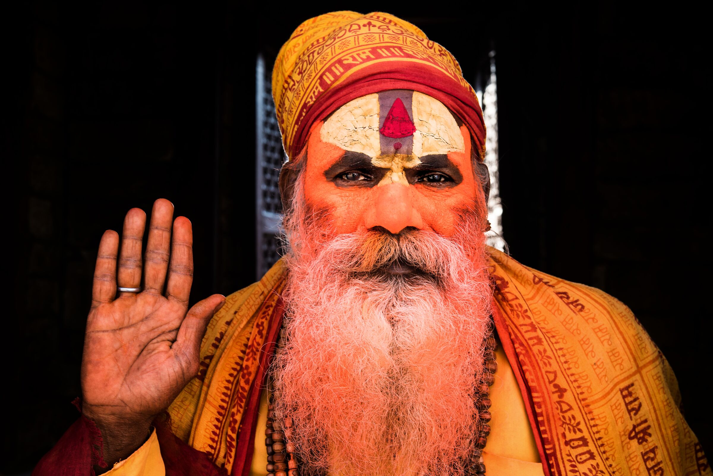 Guru at Pashupatinath