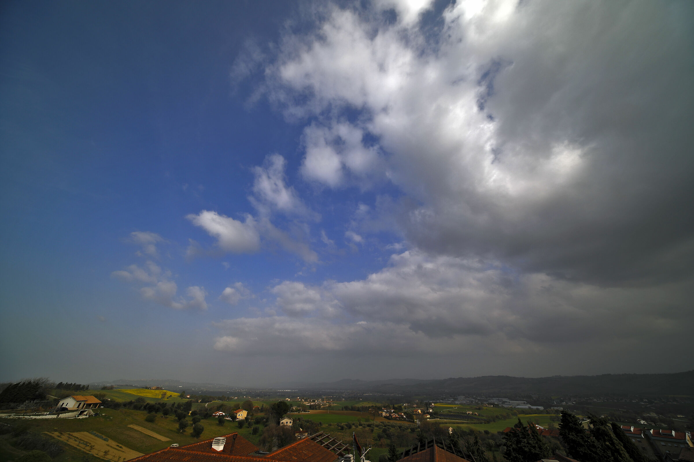Paesaggio in quarantena da casa...