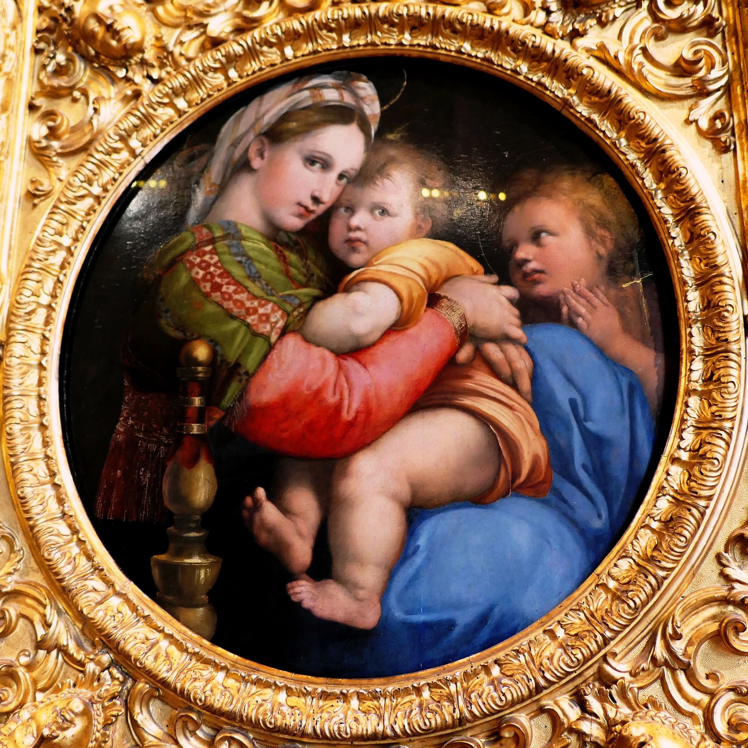 Galleria Palatina - Raffaello "Madonna della Seggiola&q...