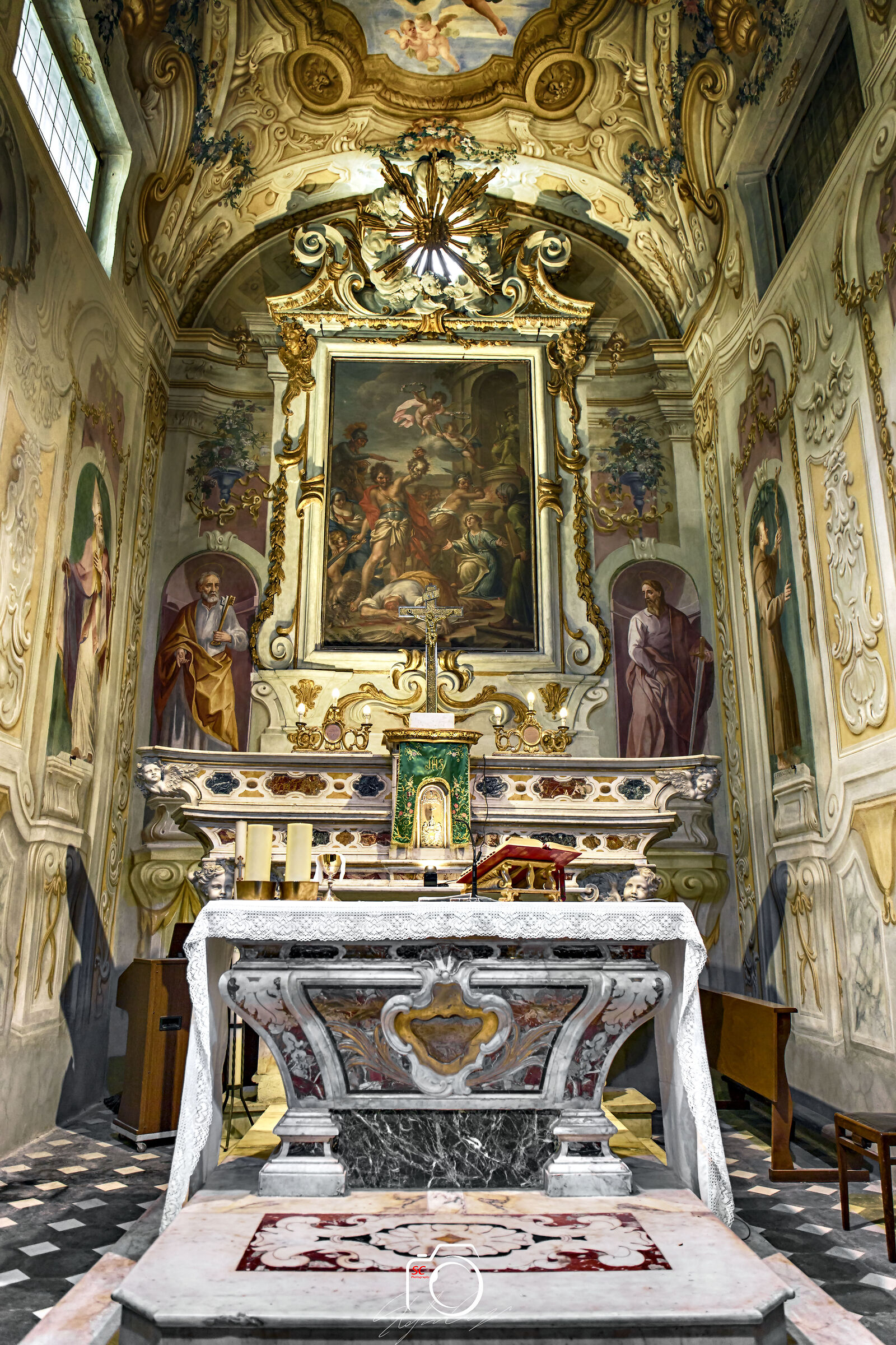 Altare Oratorio Multedo SS Nazario e Celso