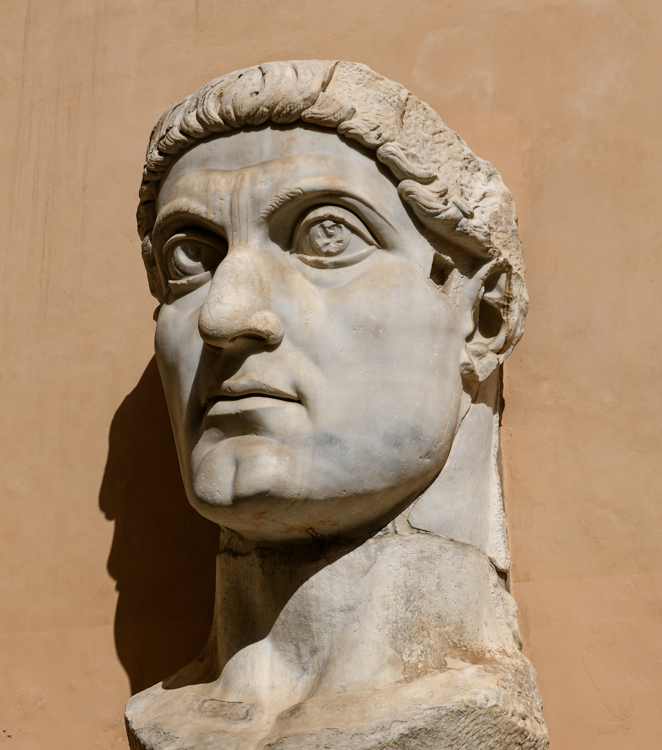 Rome Museums Capitoline-Head Emperor Constantine