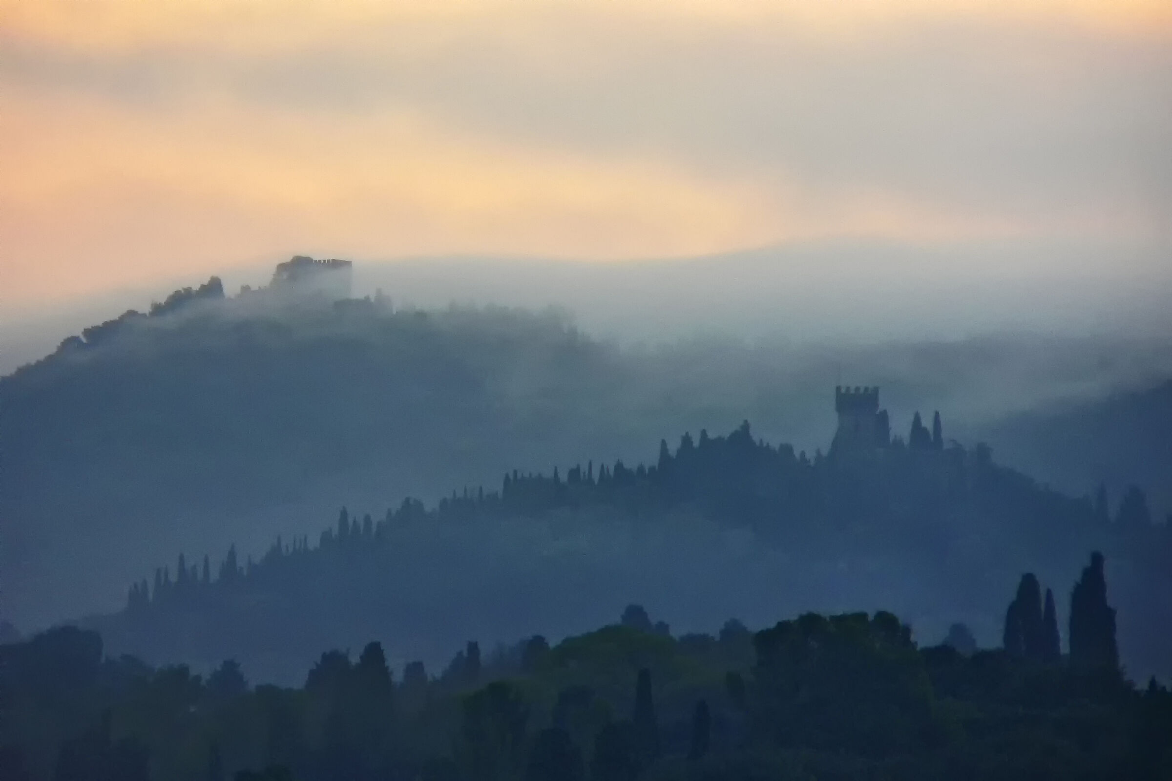 Castel di Poggio e Vincigliata