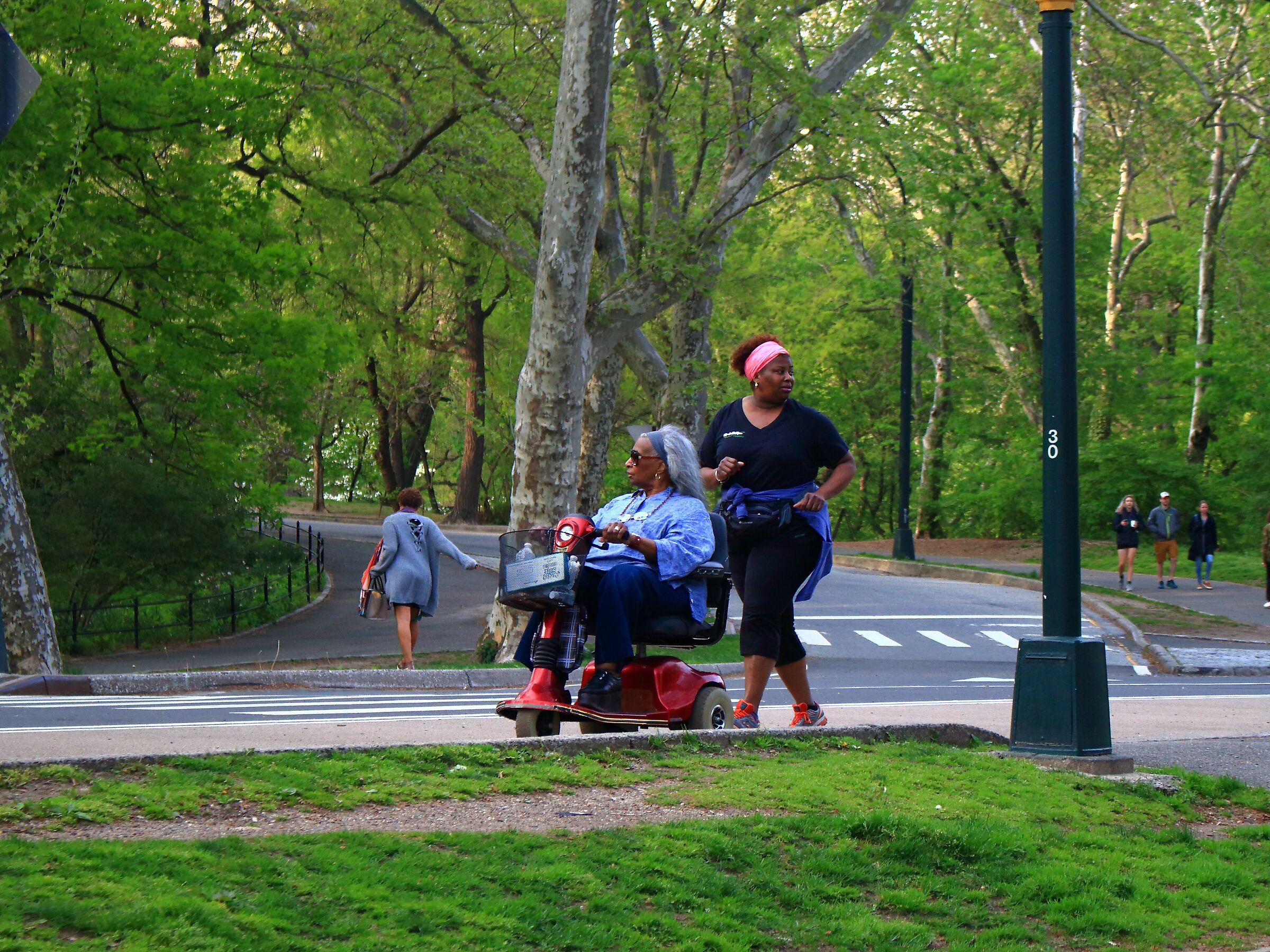Footing in Central Park