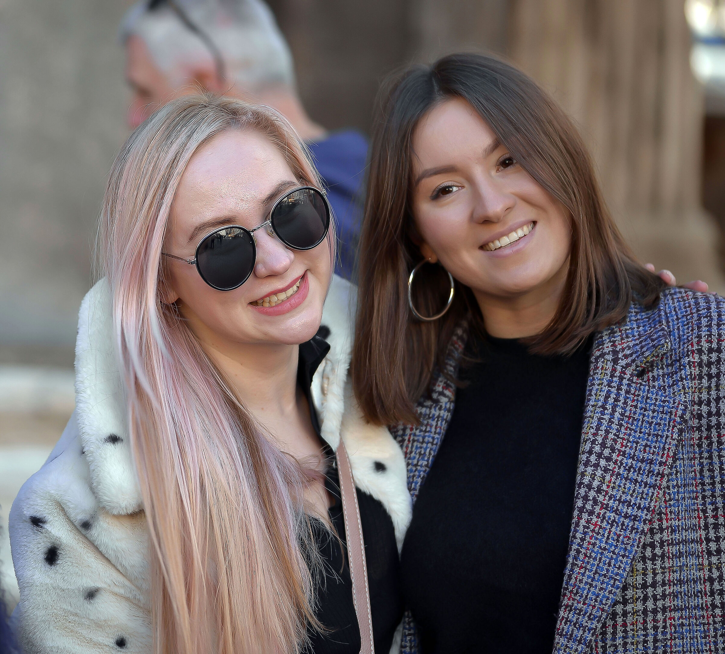 La bellezza di due sorrisi