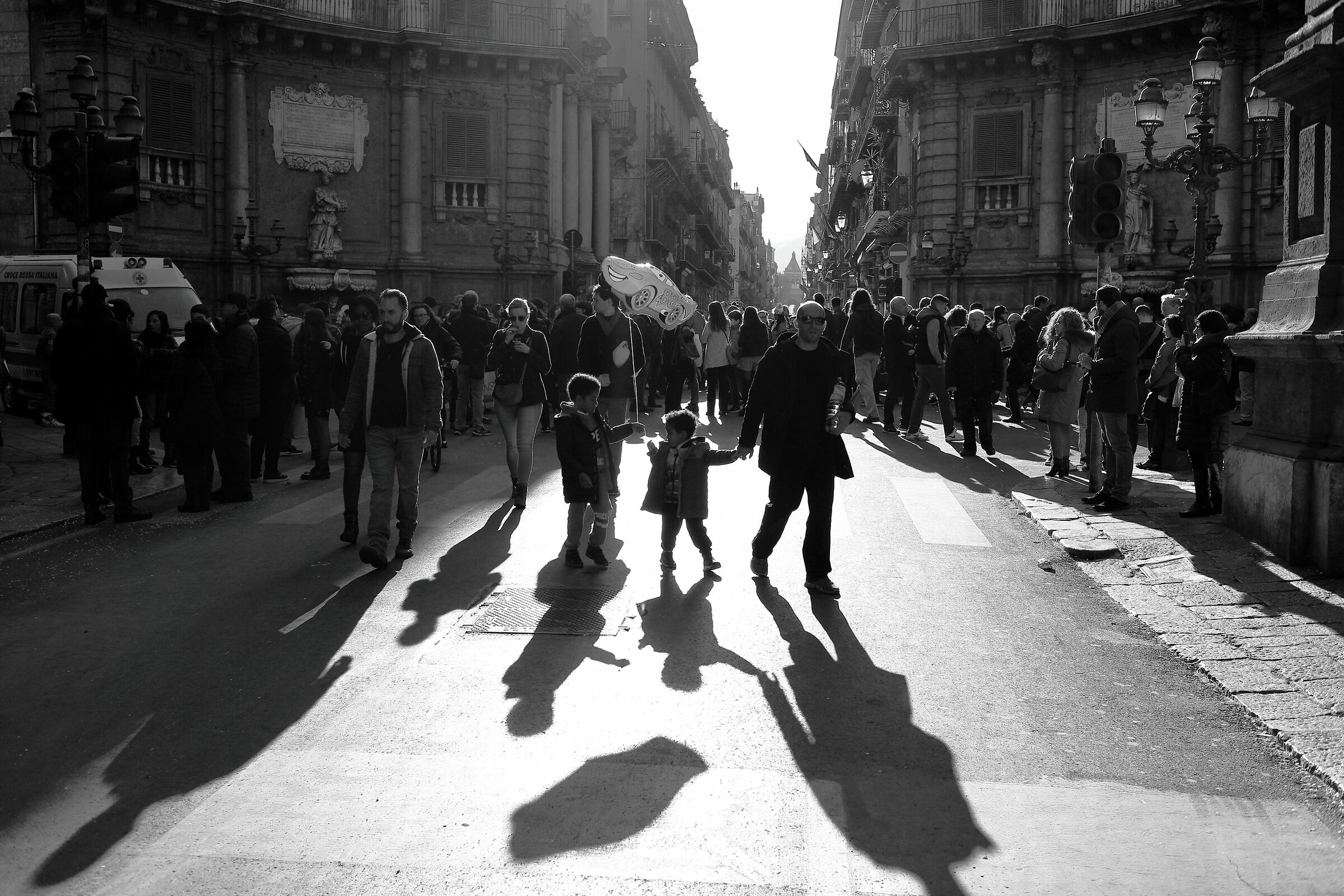 Palermo, via Vittorio Emanuele 23 February 2020
