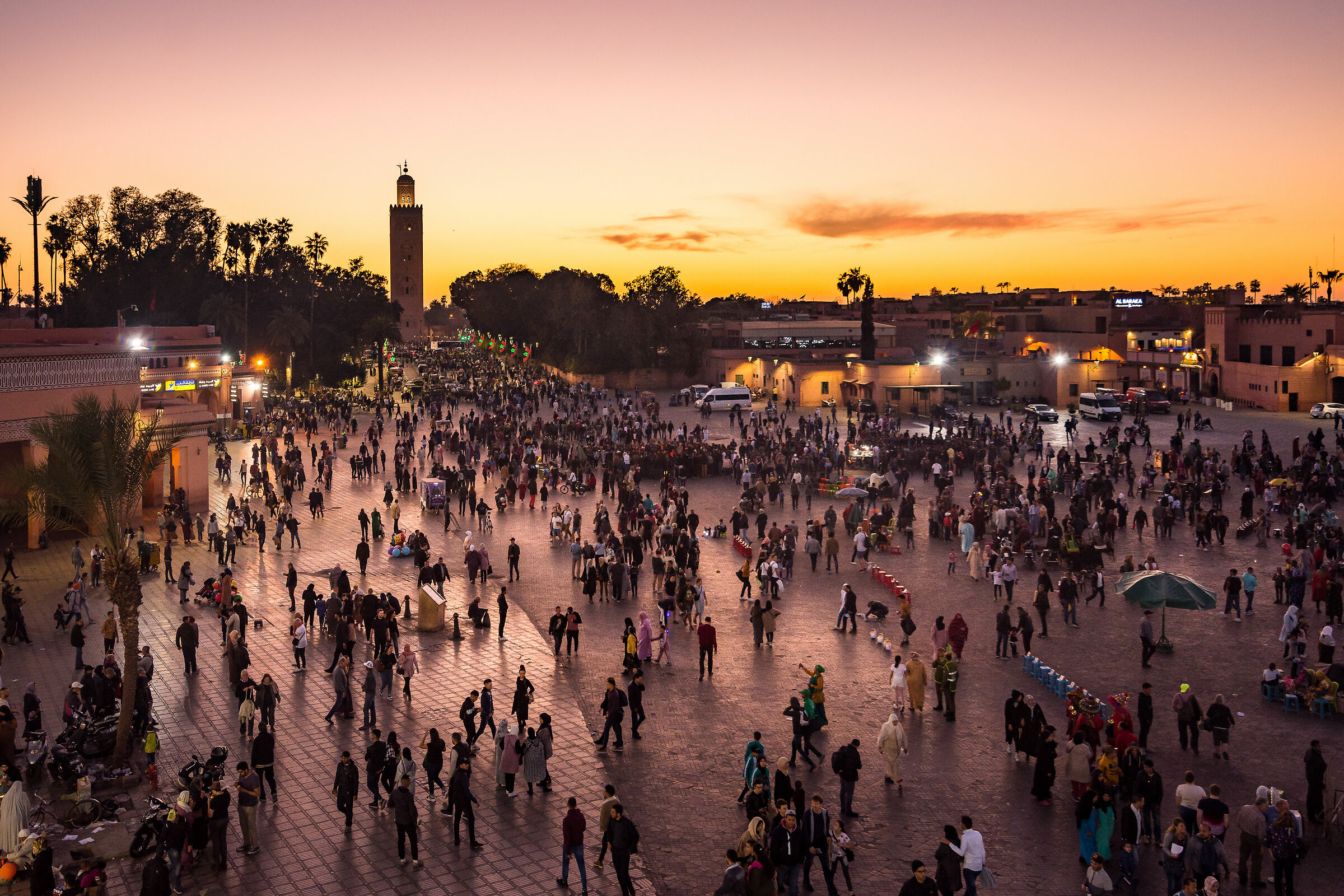 moroccan sunset