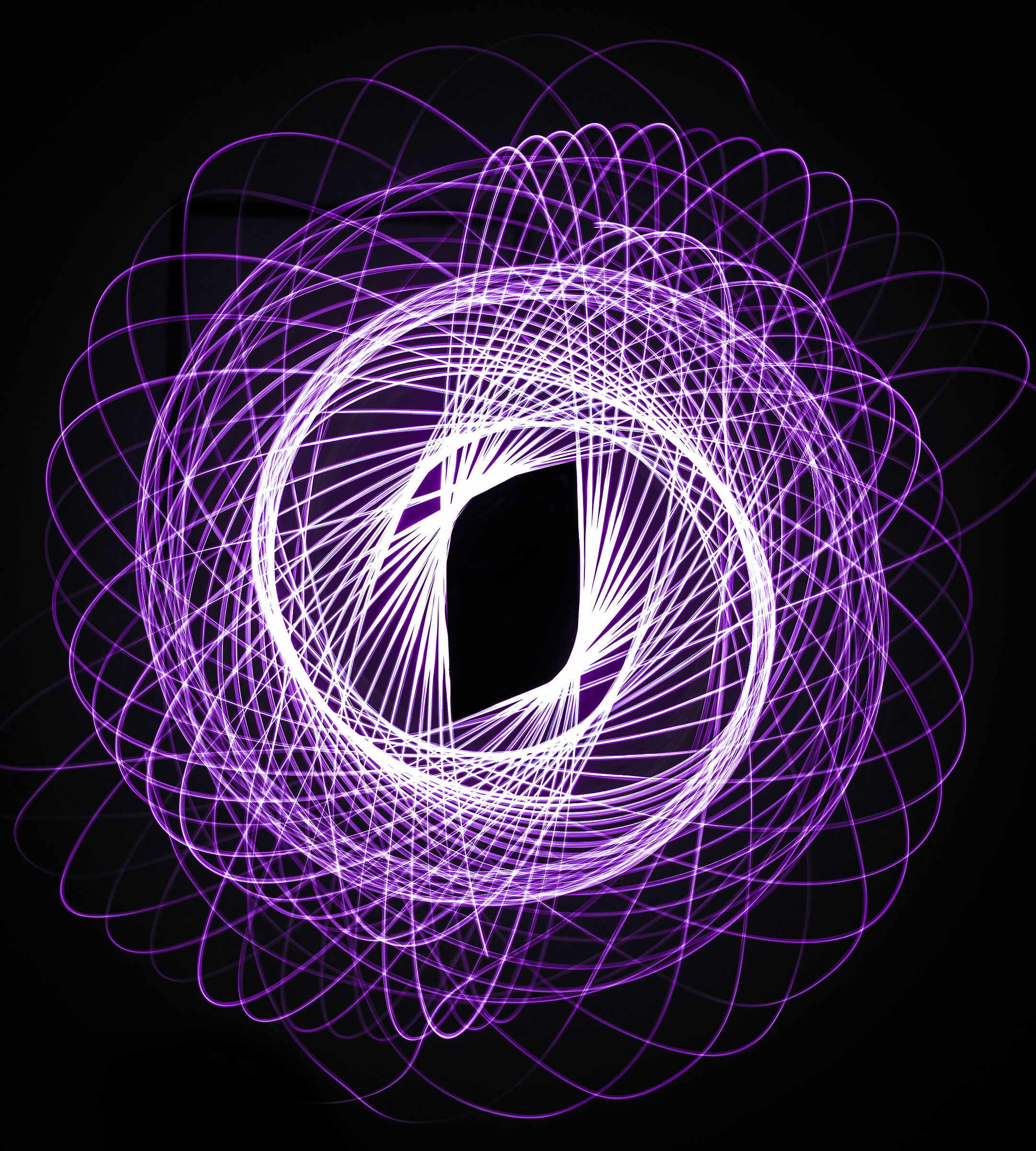 Lightpainting spirograph 2