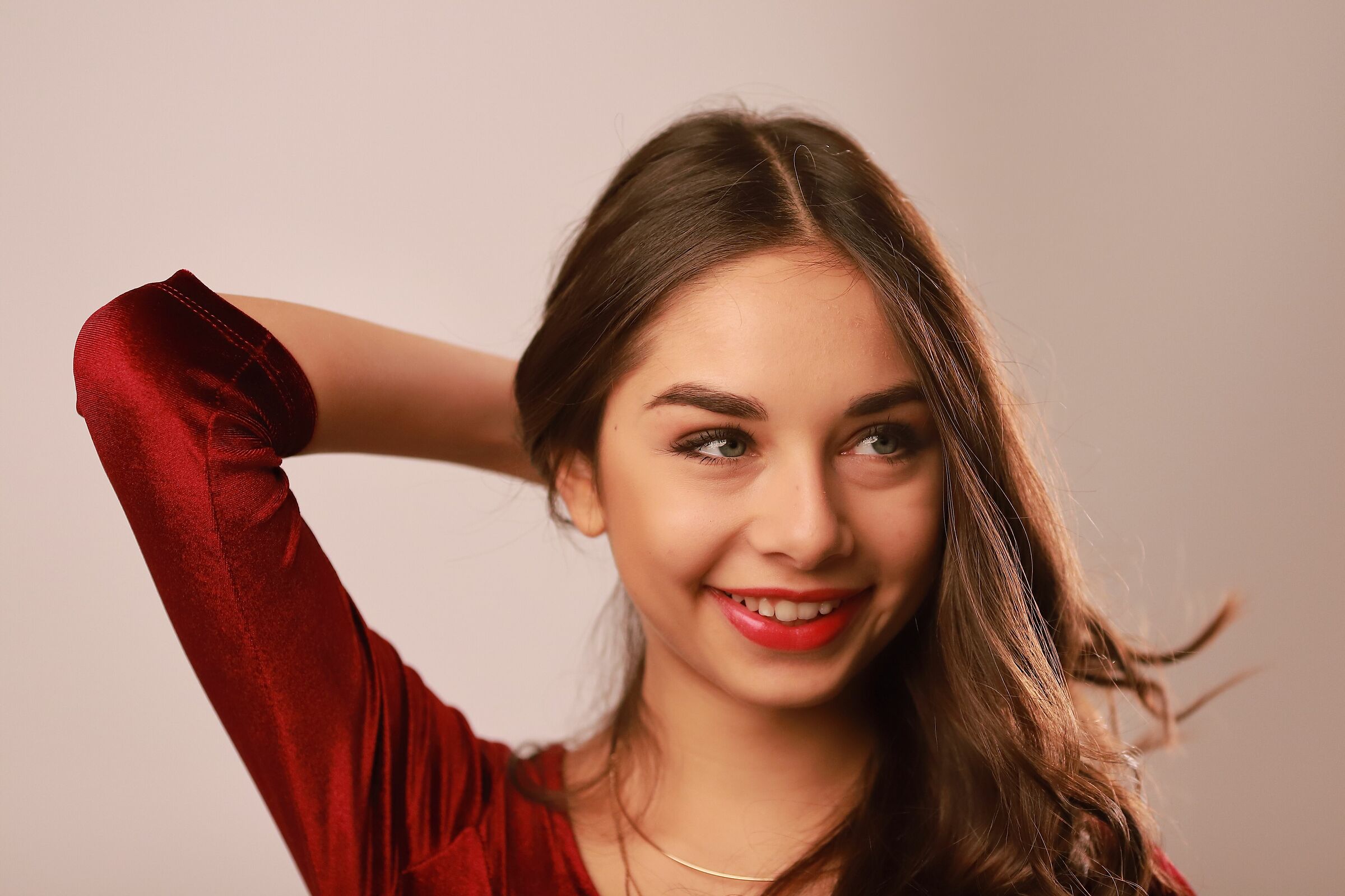 Rebecca, il sorriso, la gioventù