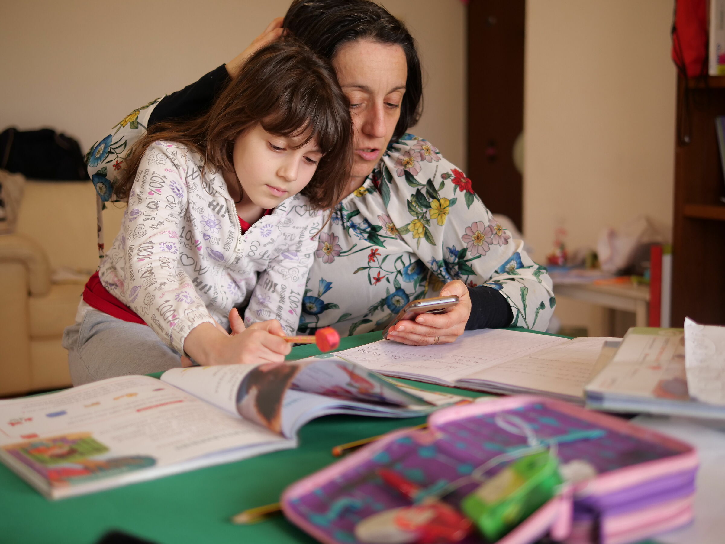 scuola a distanza (street at home)