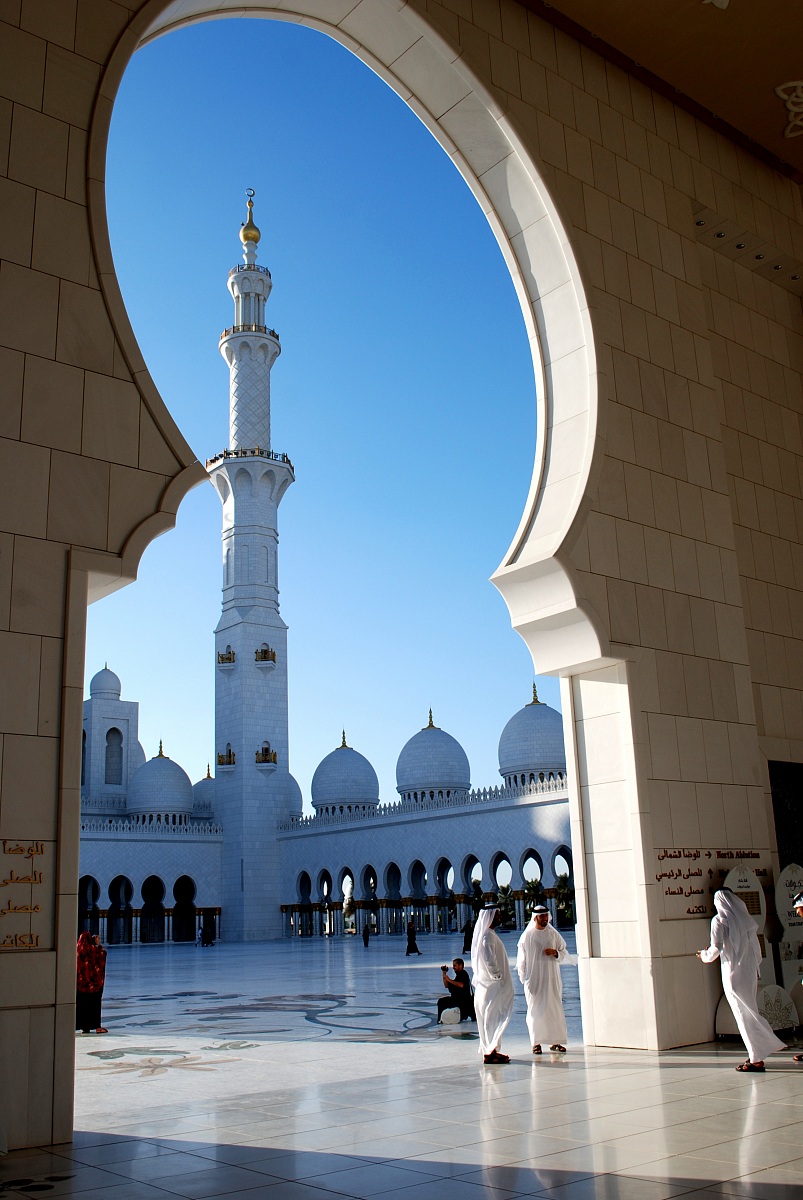 White Mosque in Abu Dhabi