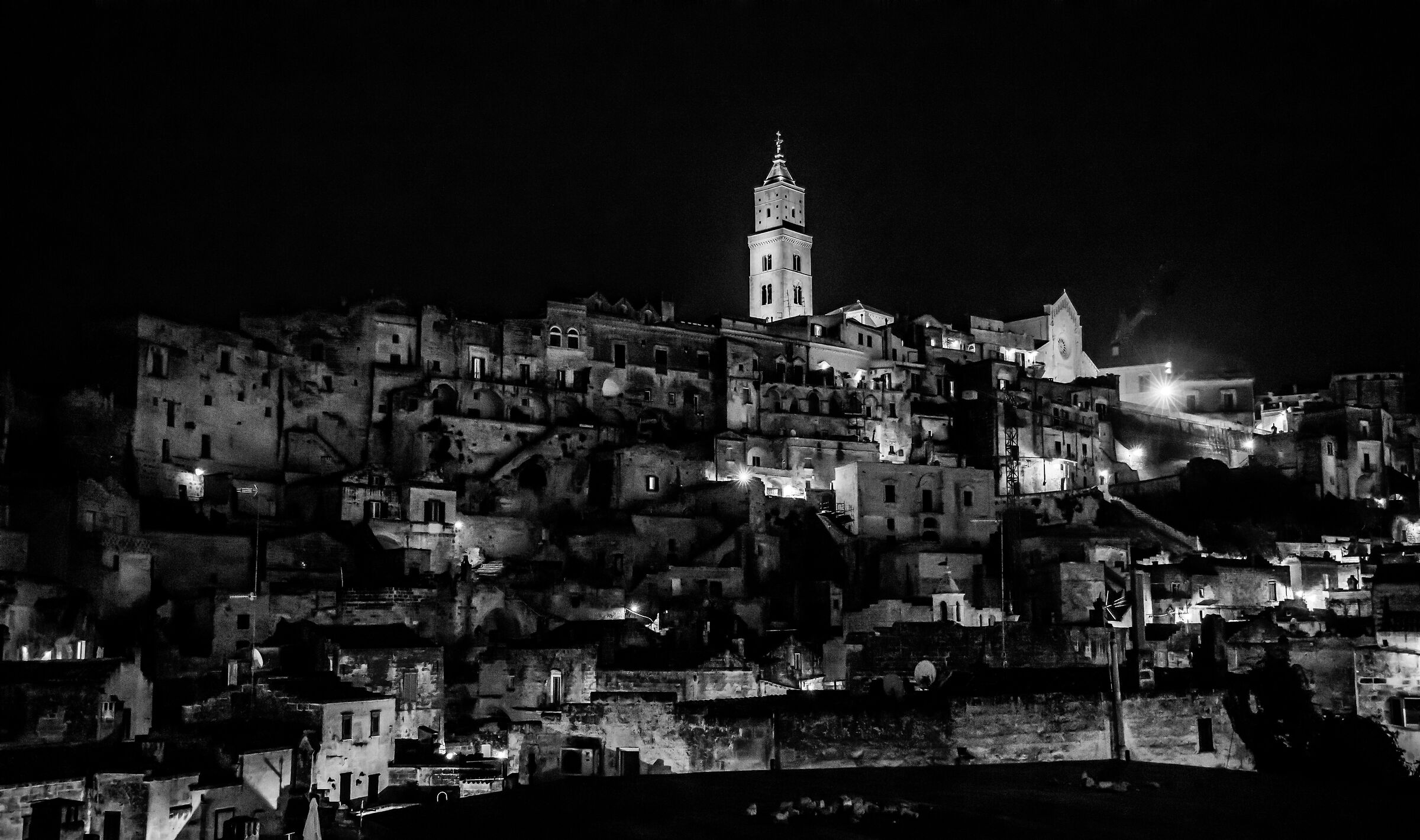 Matera by night