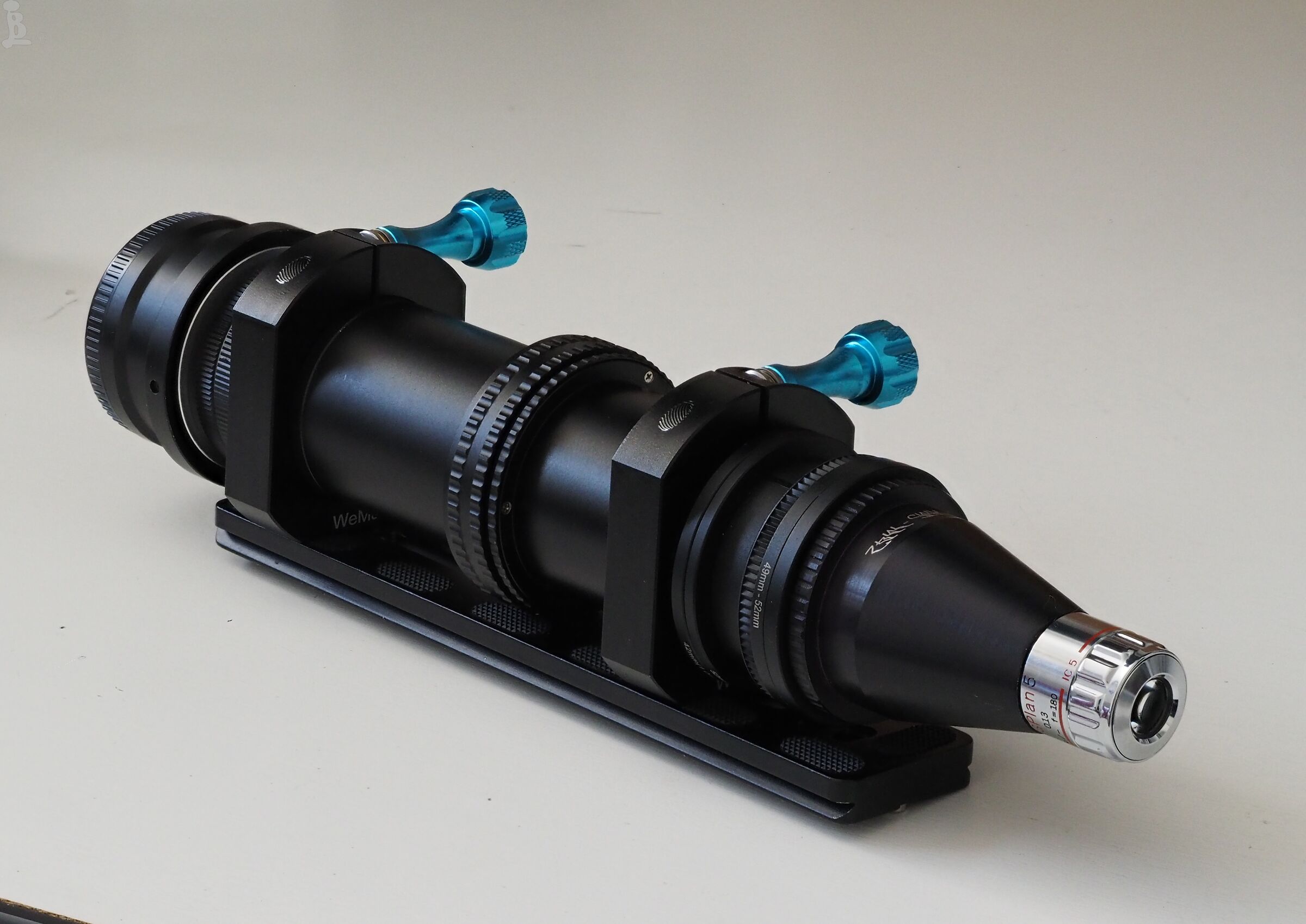 Tubi per obiettivi microscopio