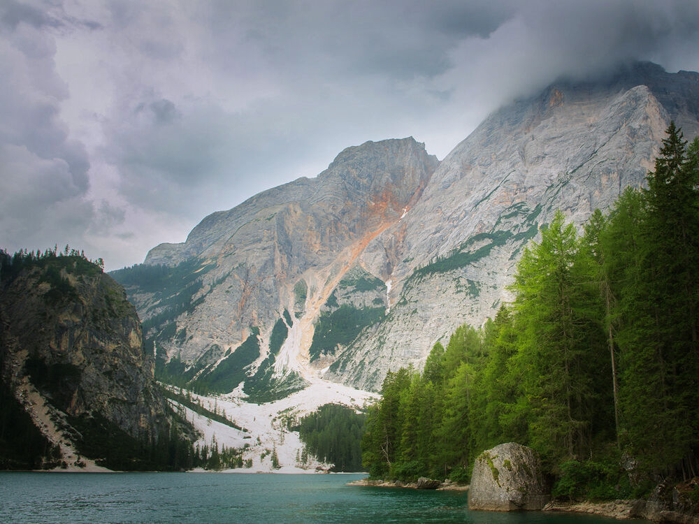 Classico lago di Braies