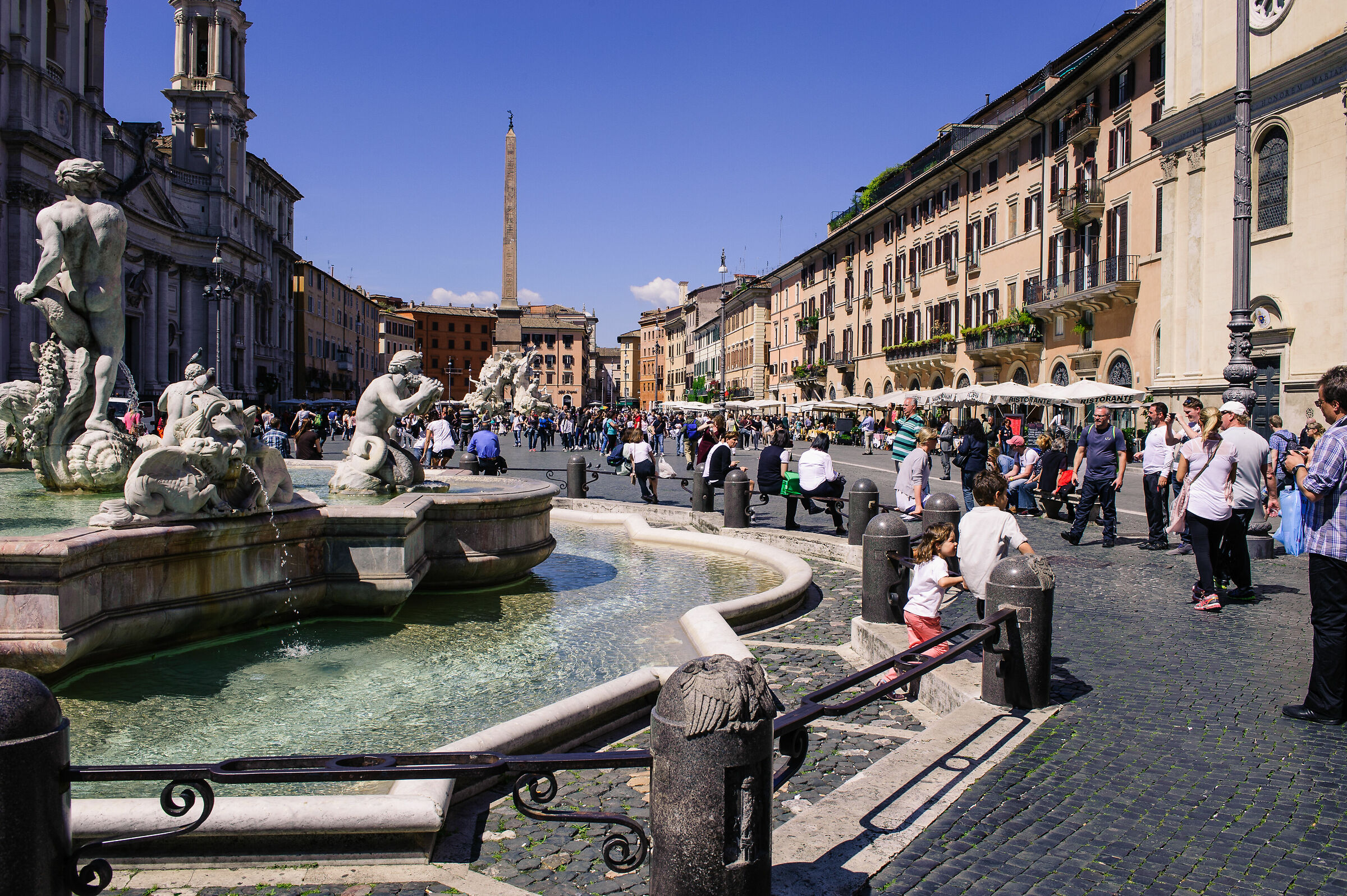 Squares of Italy-Rome, Piazza Navona
