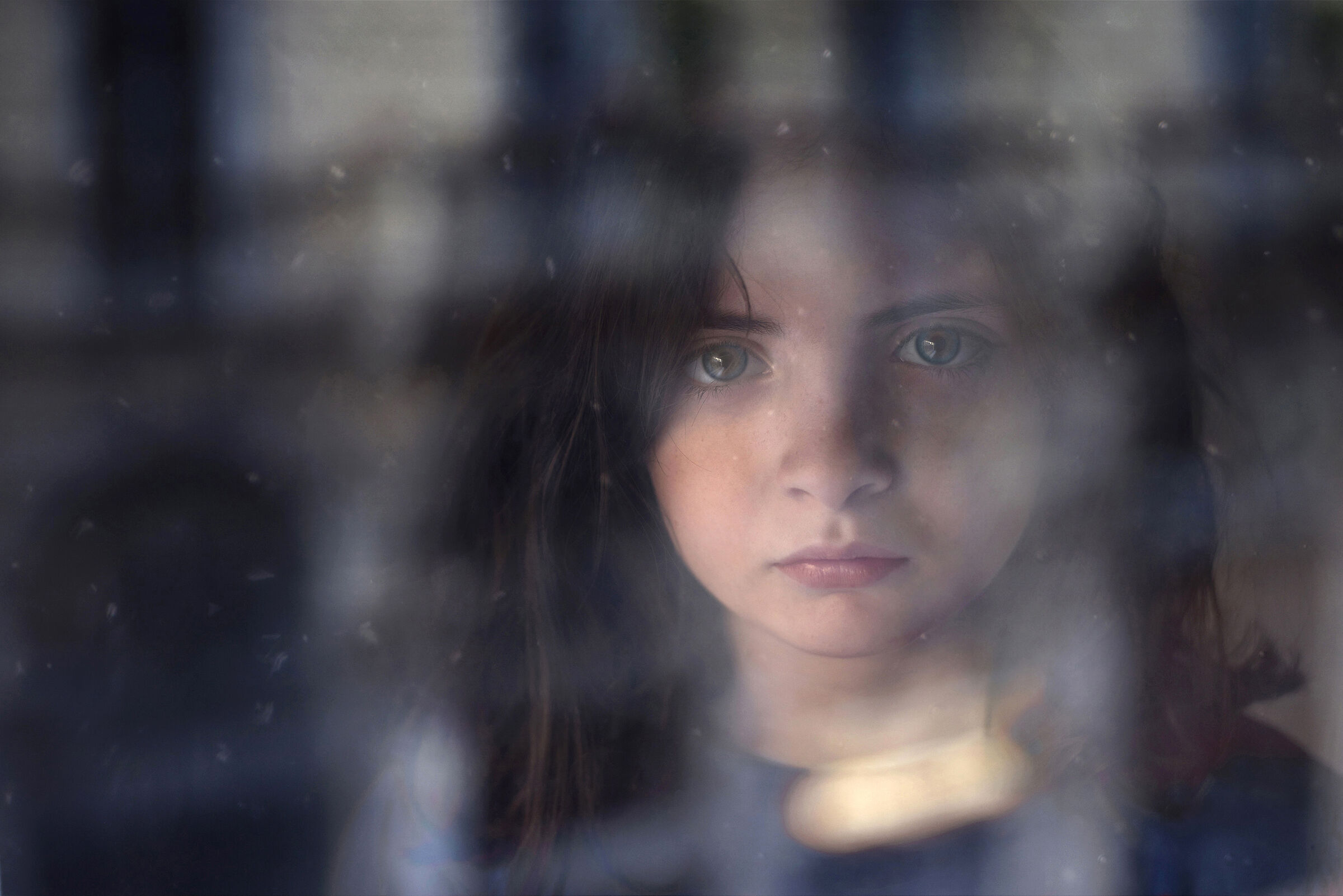 Looking out of the window