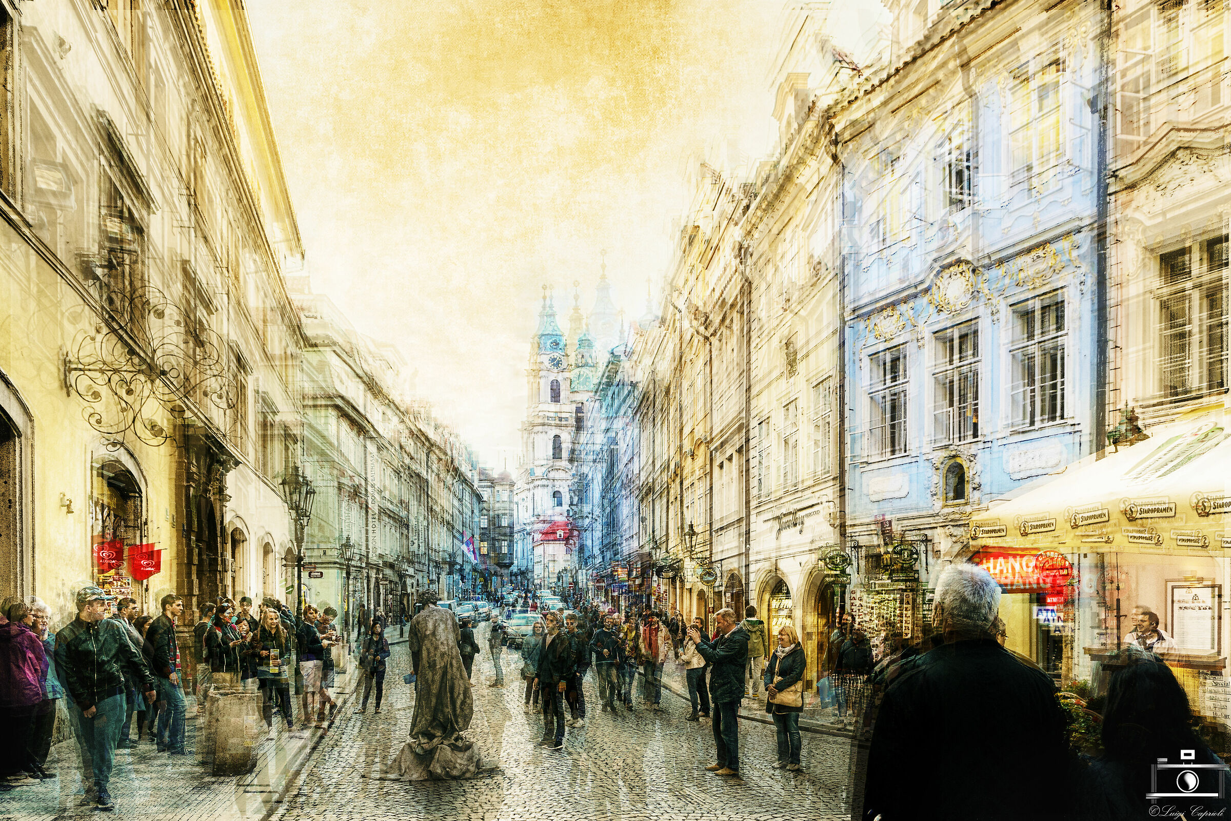 On the streets of Prague