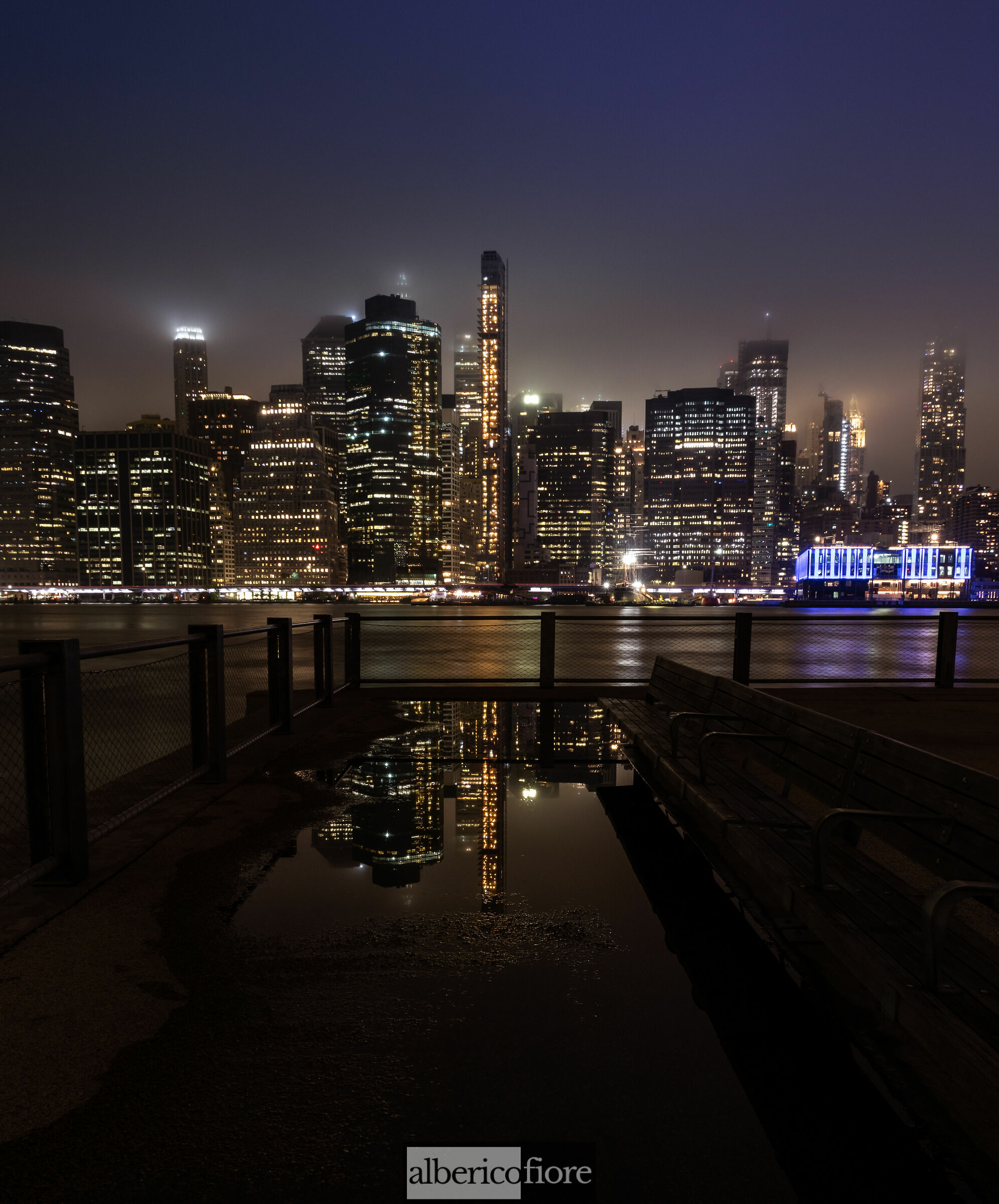 Night Skyline - New York
