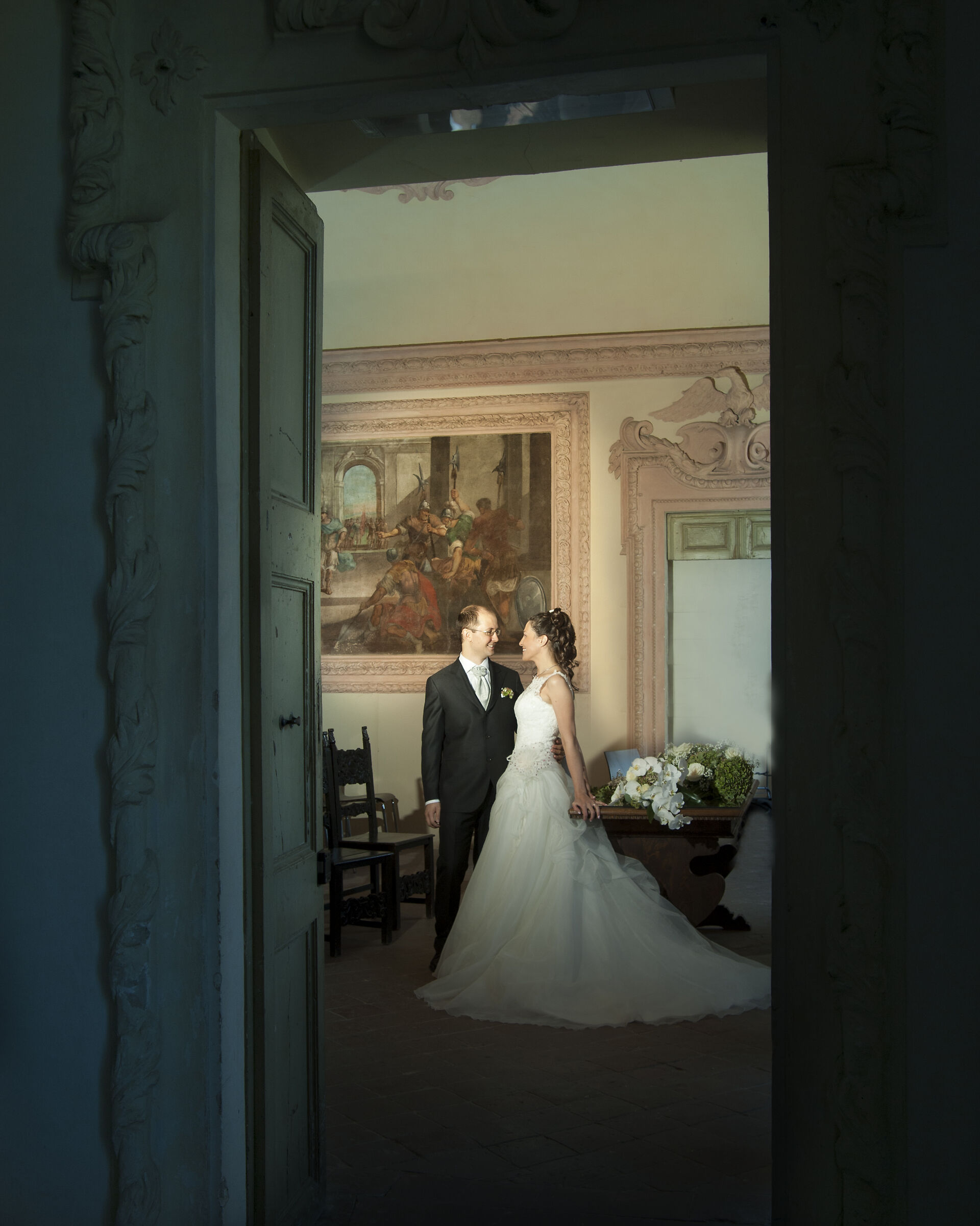 interno rocca di Scandiano