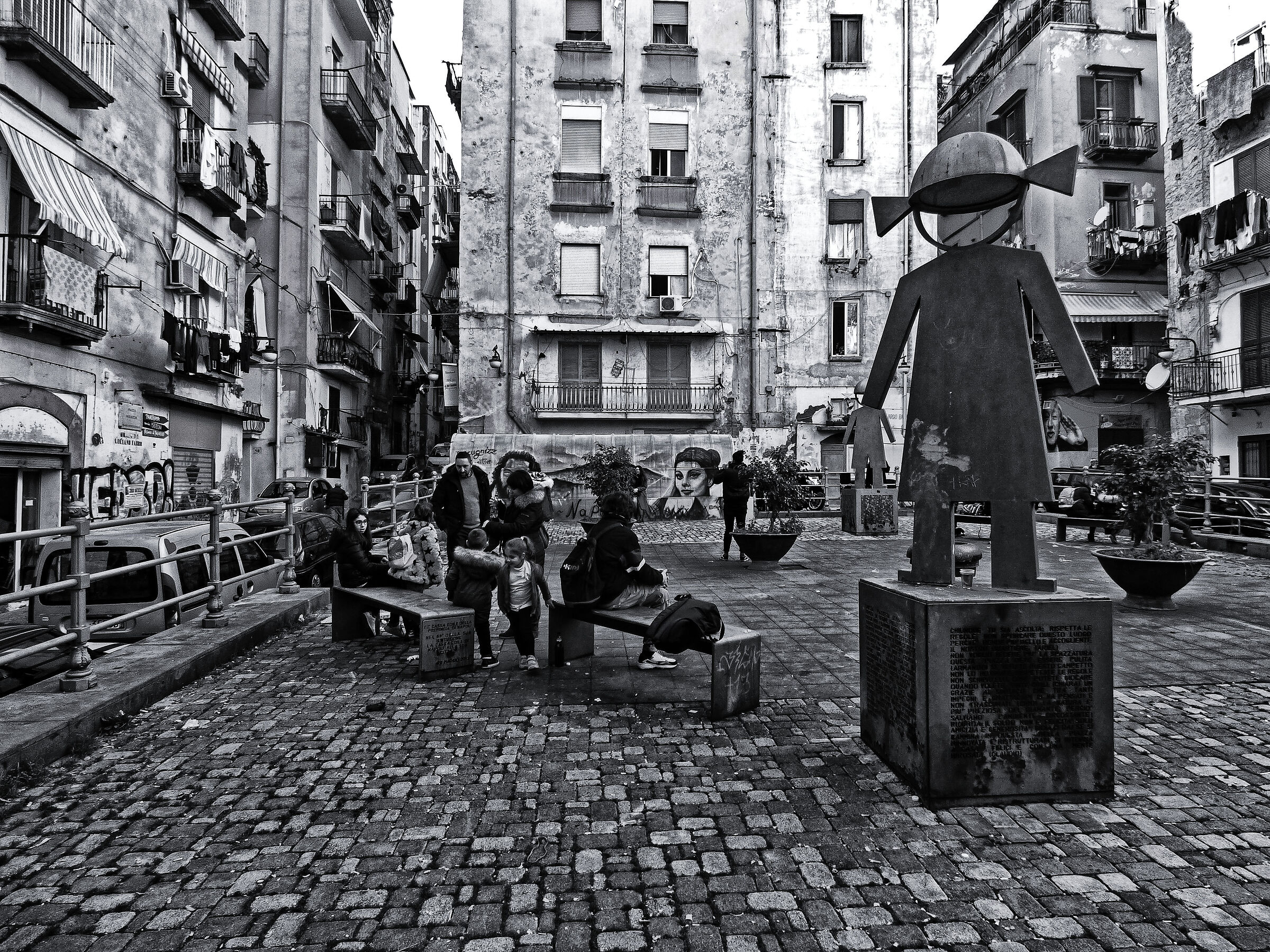 napoli  quartieri spagnoli