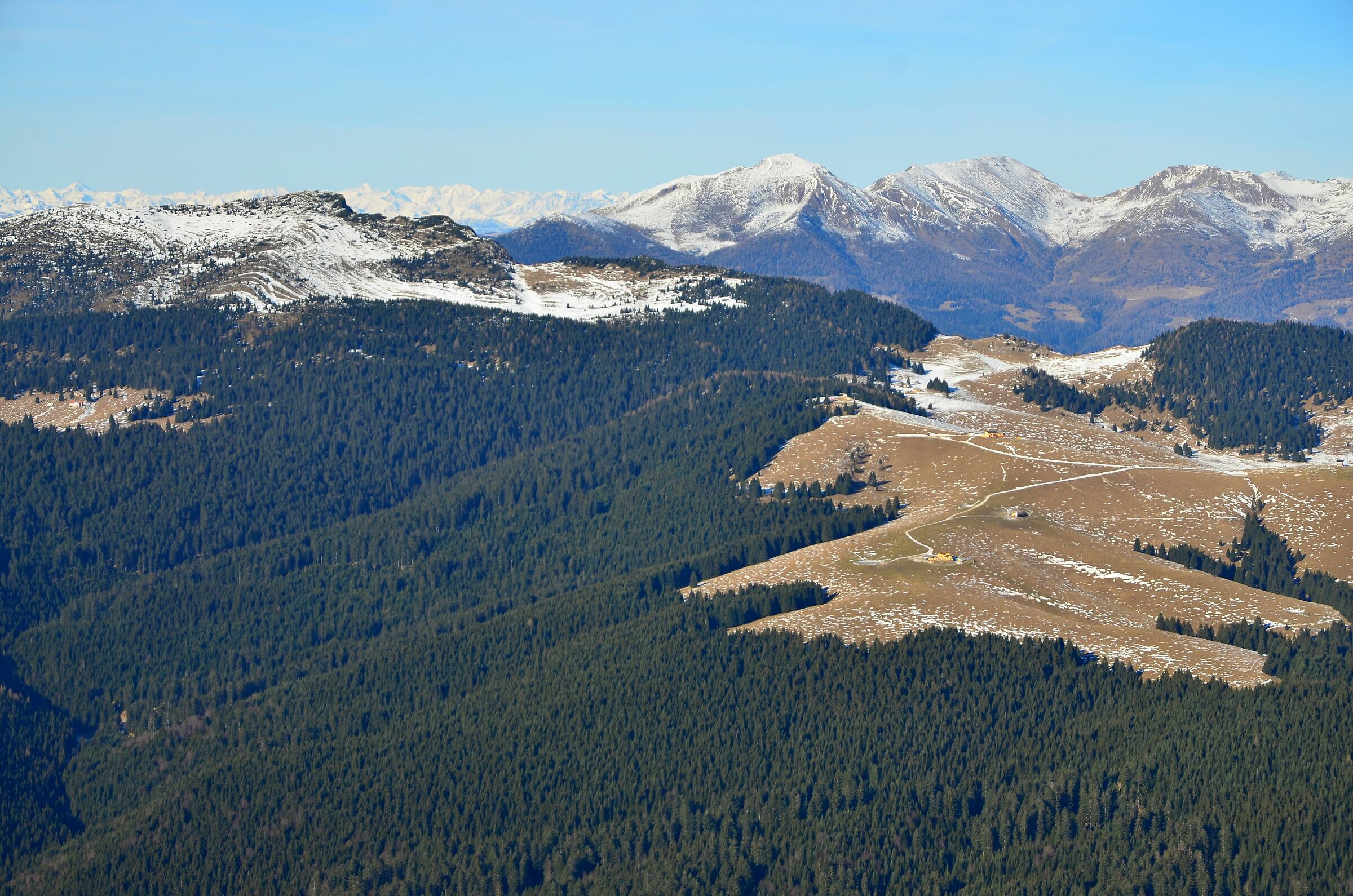 Mountains, woods and huts