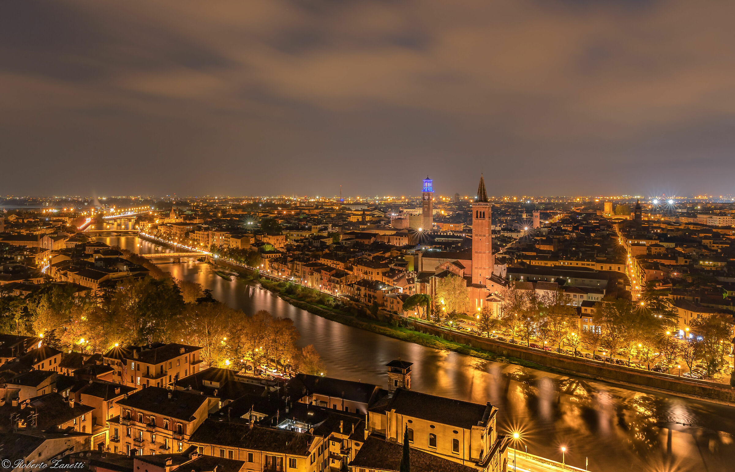 Verona vista da Castel San Pietro