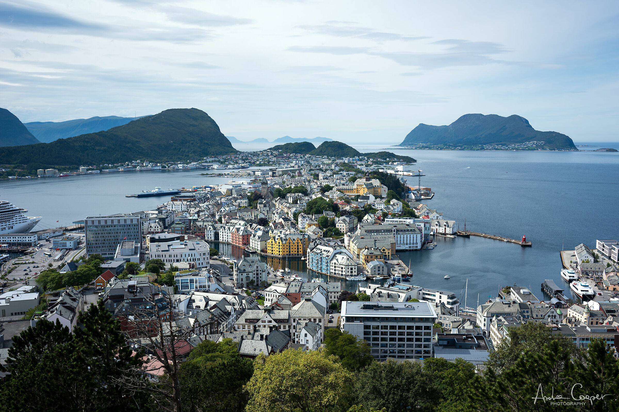 Alesund from top