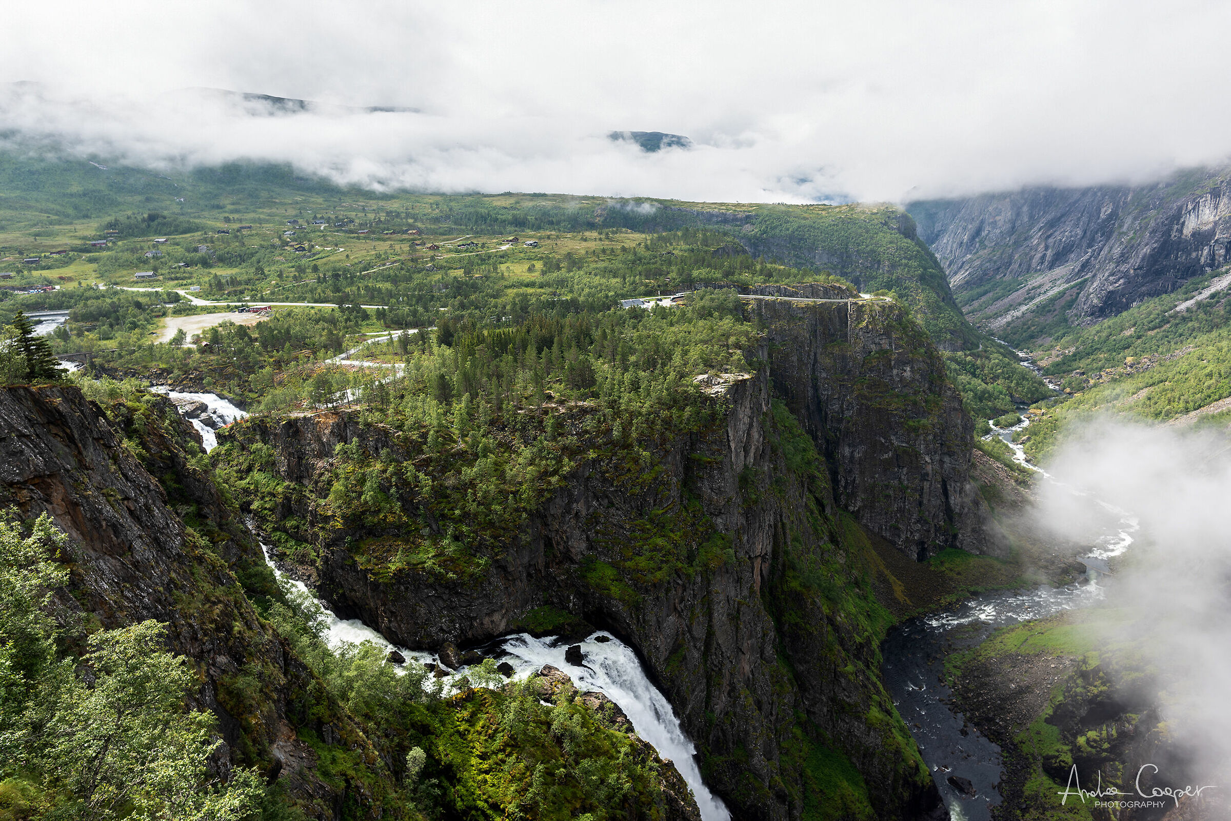 Viringsfossen Waterfall