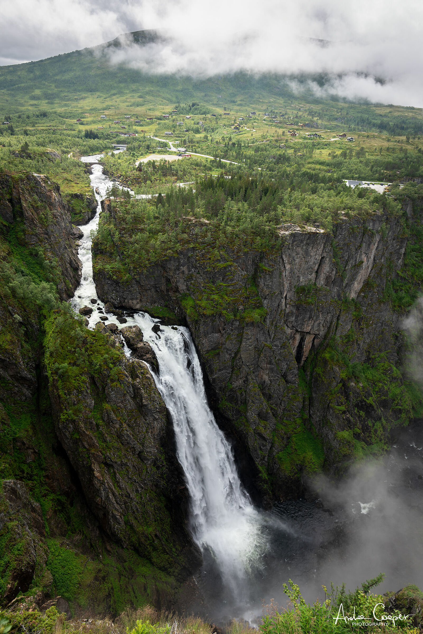 Viringsfossen Waterfall
