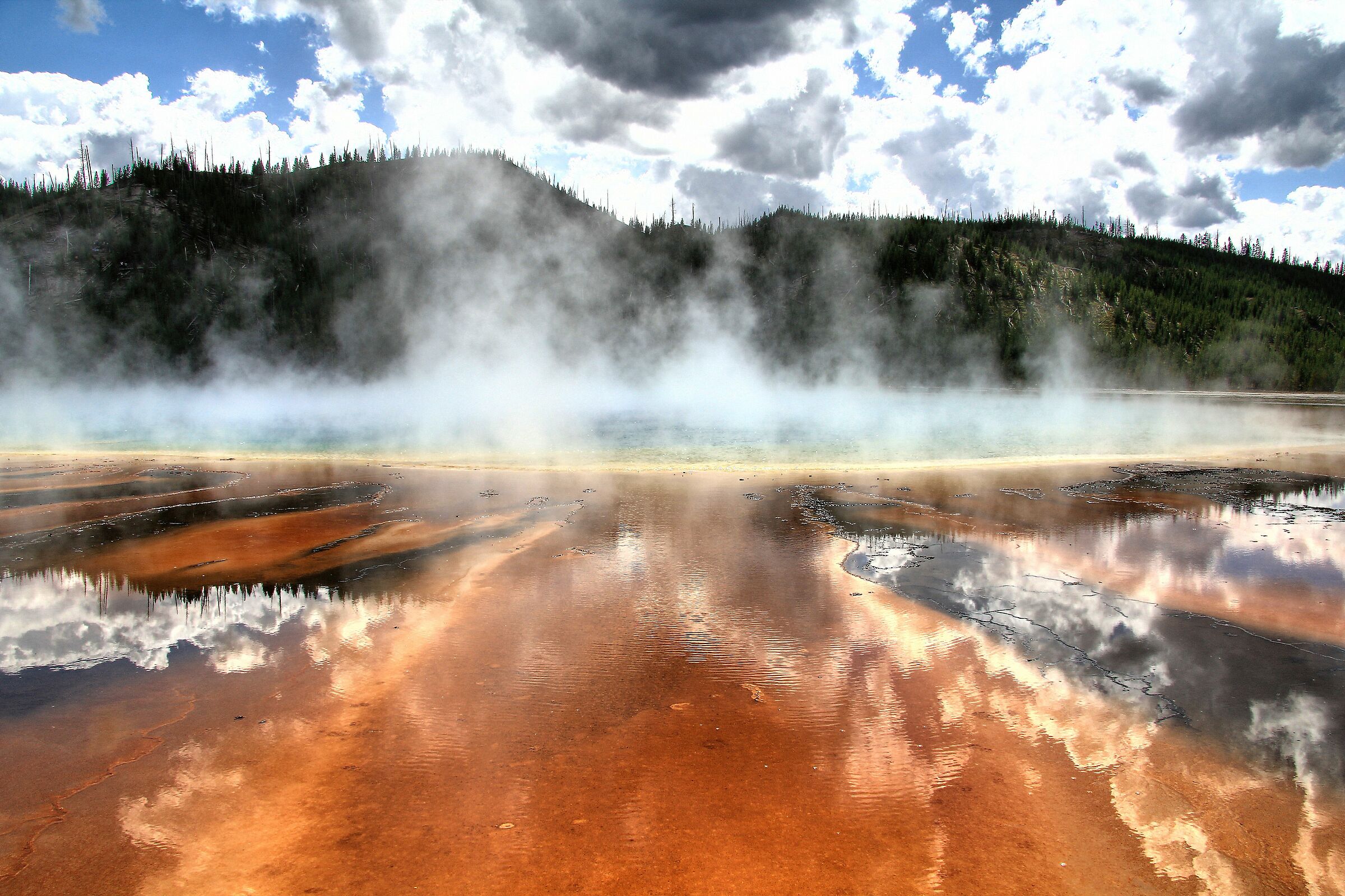 Grand Prismatic Geyser Yellowstone N. P.