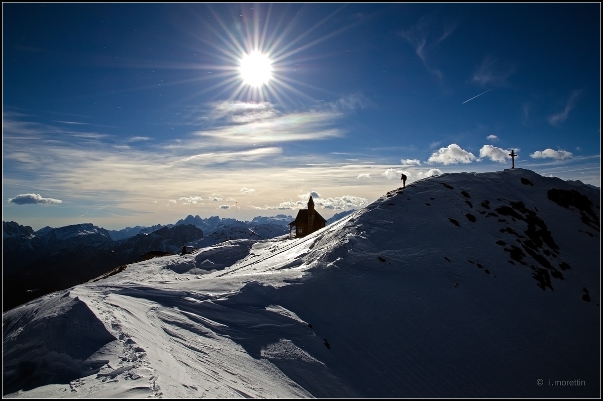 Controluce al Col di Lana