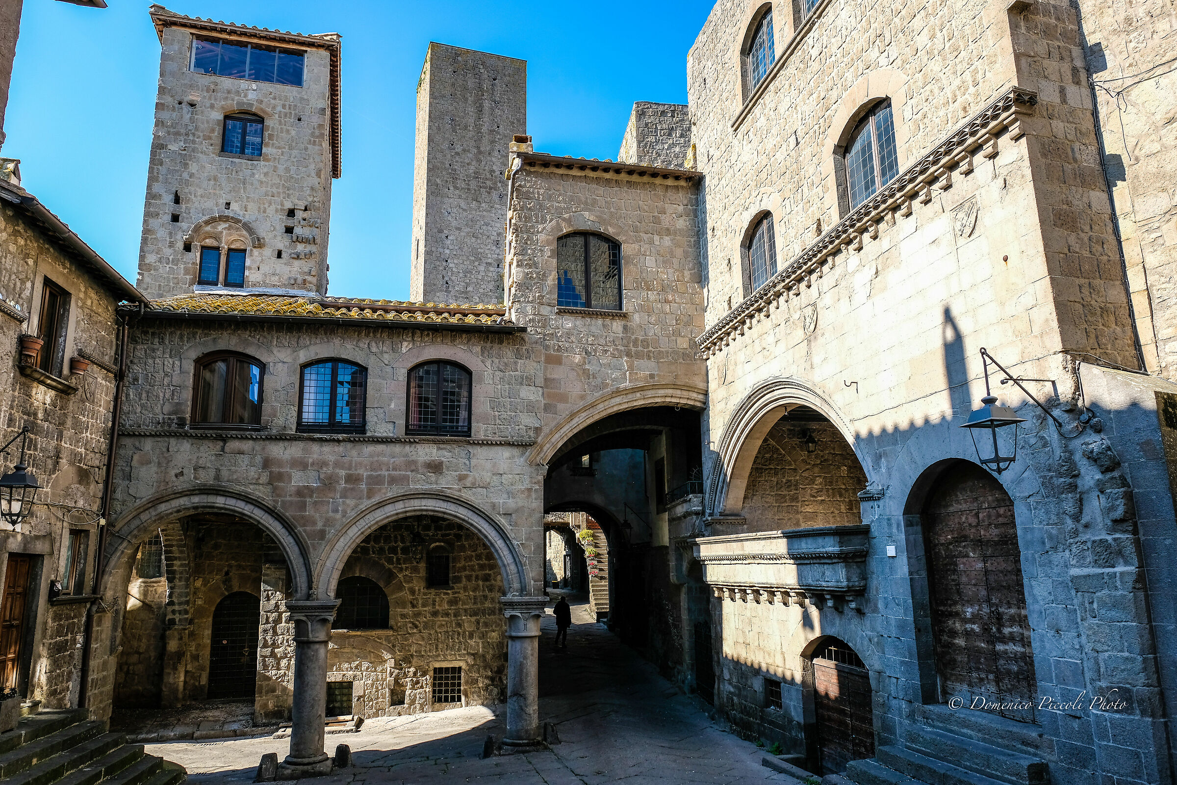 Viterbo-centro medioevale-