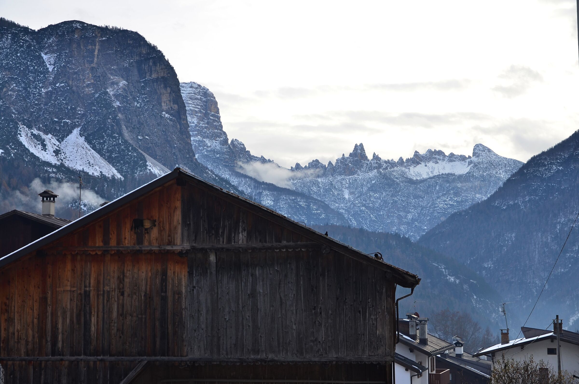 Fieno, famiglia e montagna