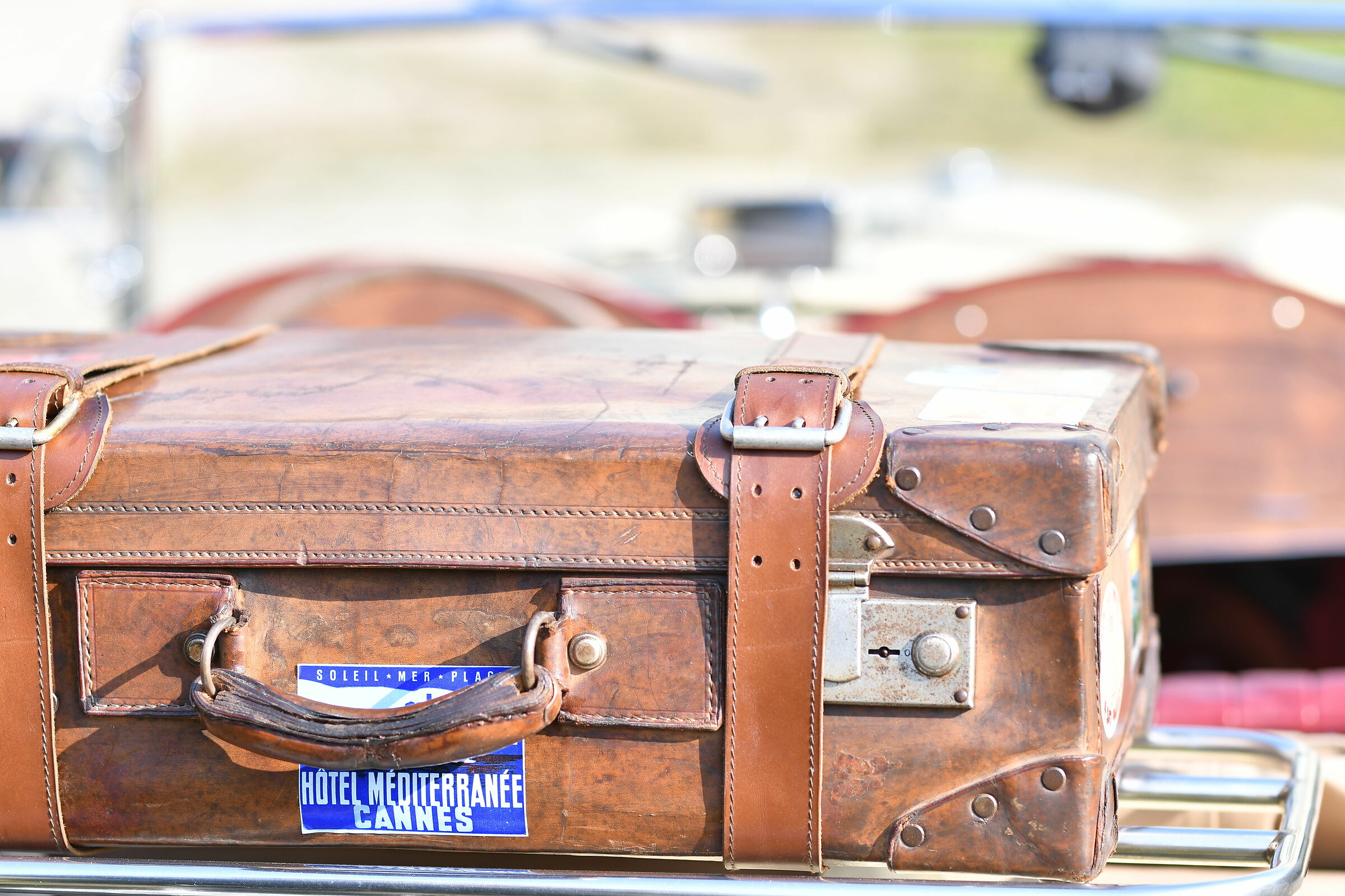 Ancient suitcase